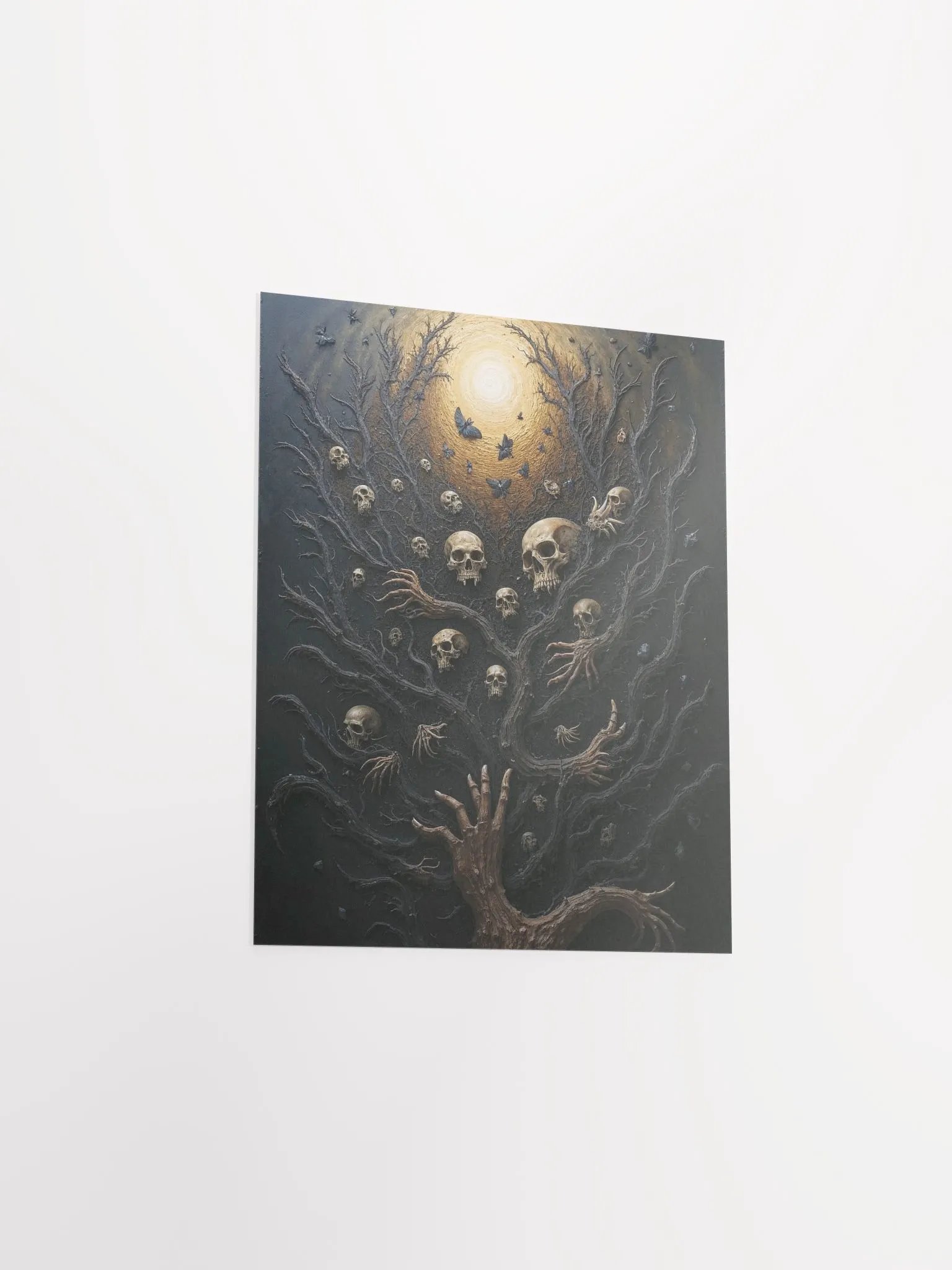 Skeletal Surrealism Matte Poster product image (22)