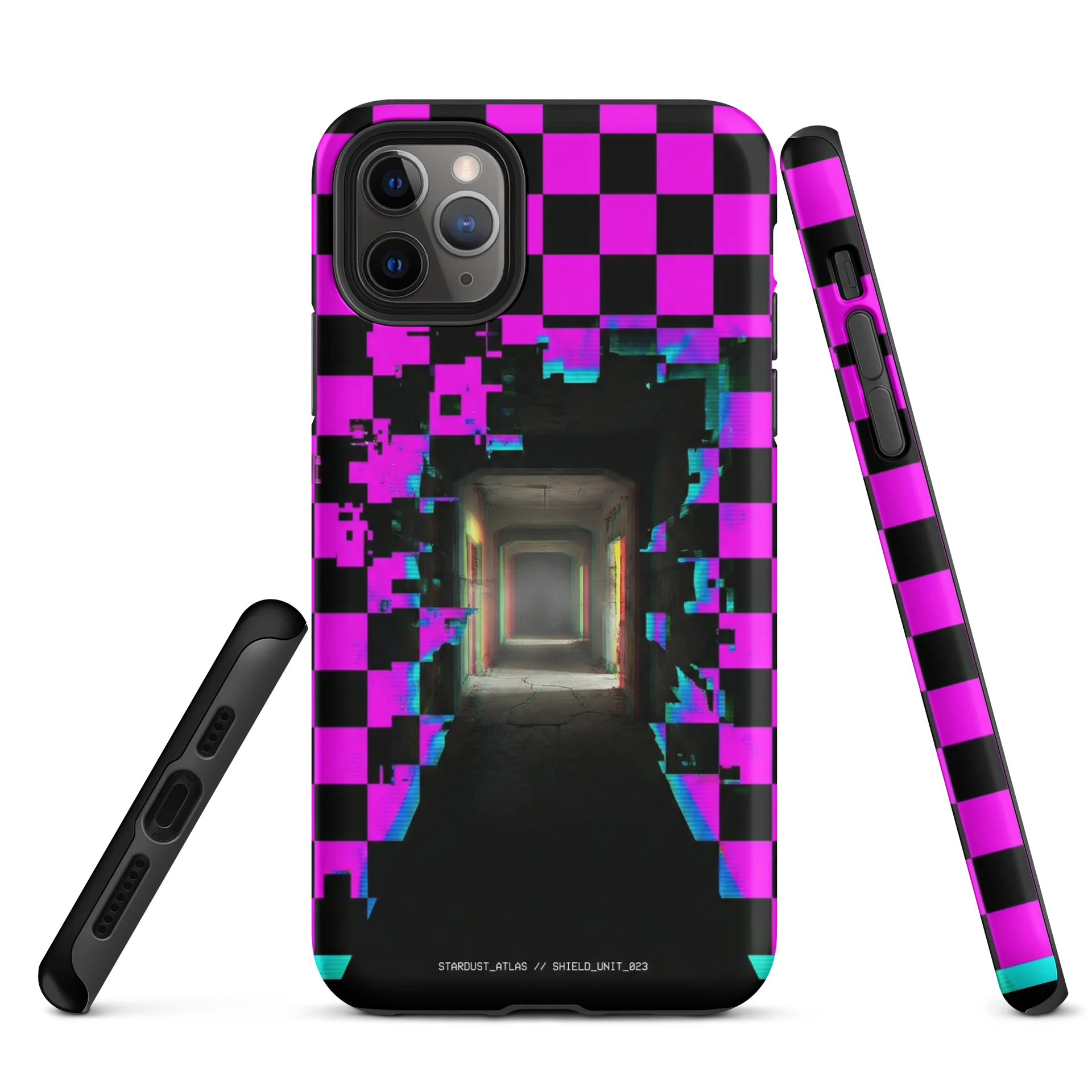 OBJECT 024: SYSTEM_SHIELD // RENDER_DEPTH - iPhone Tough Case product image (1)