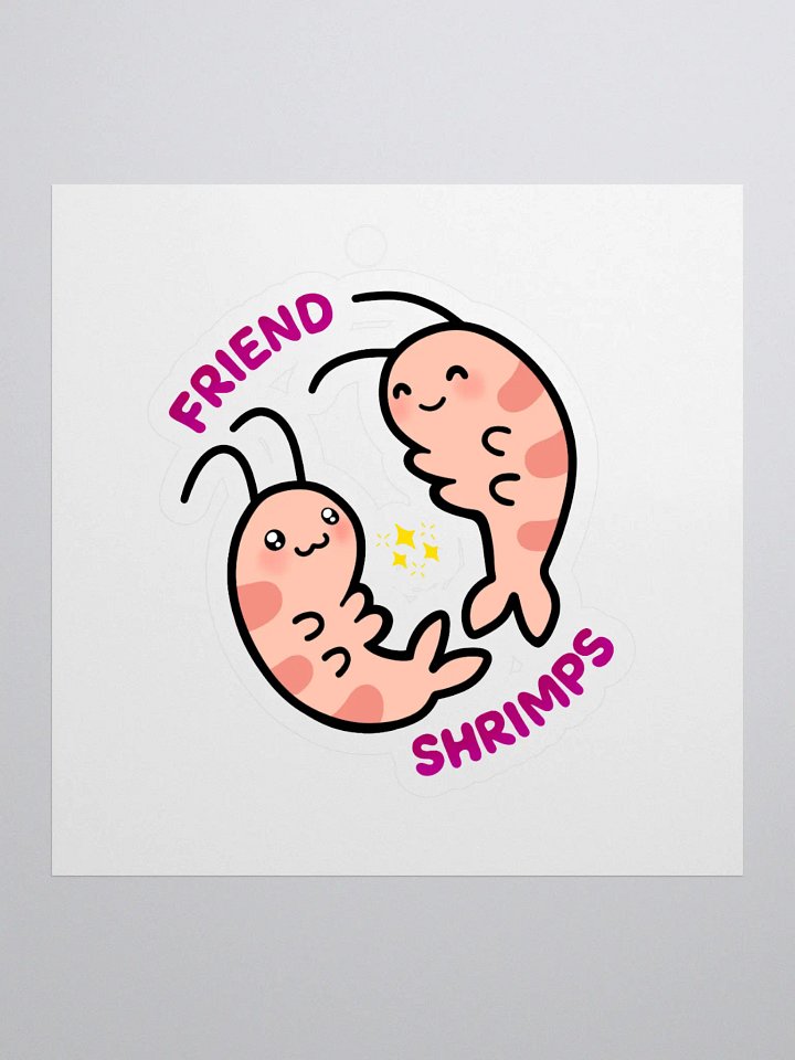 Friend Shrimps Sticker product image (1)