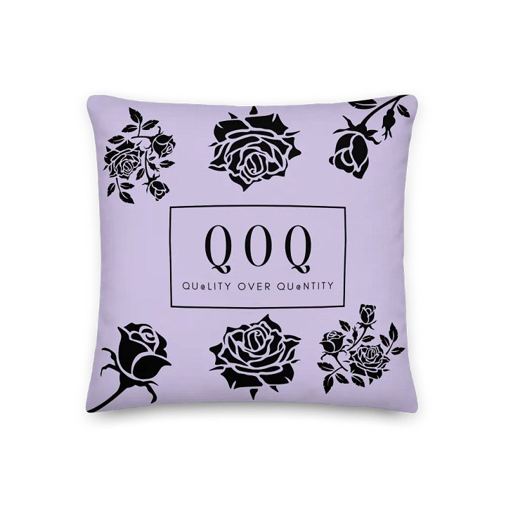 Rose Premium Pillow (Lt. Purple) product image (1)