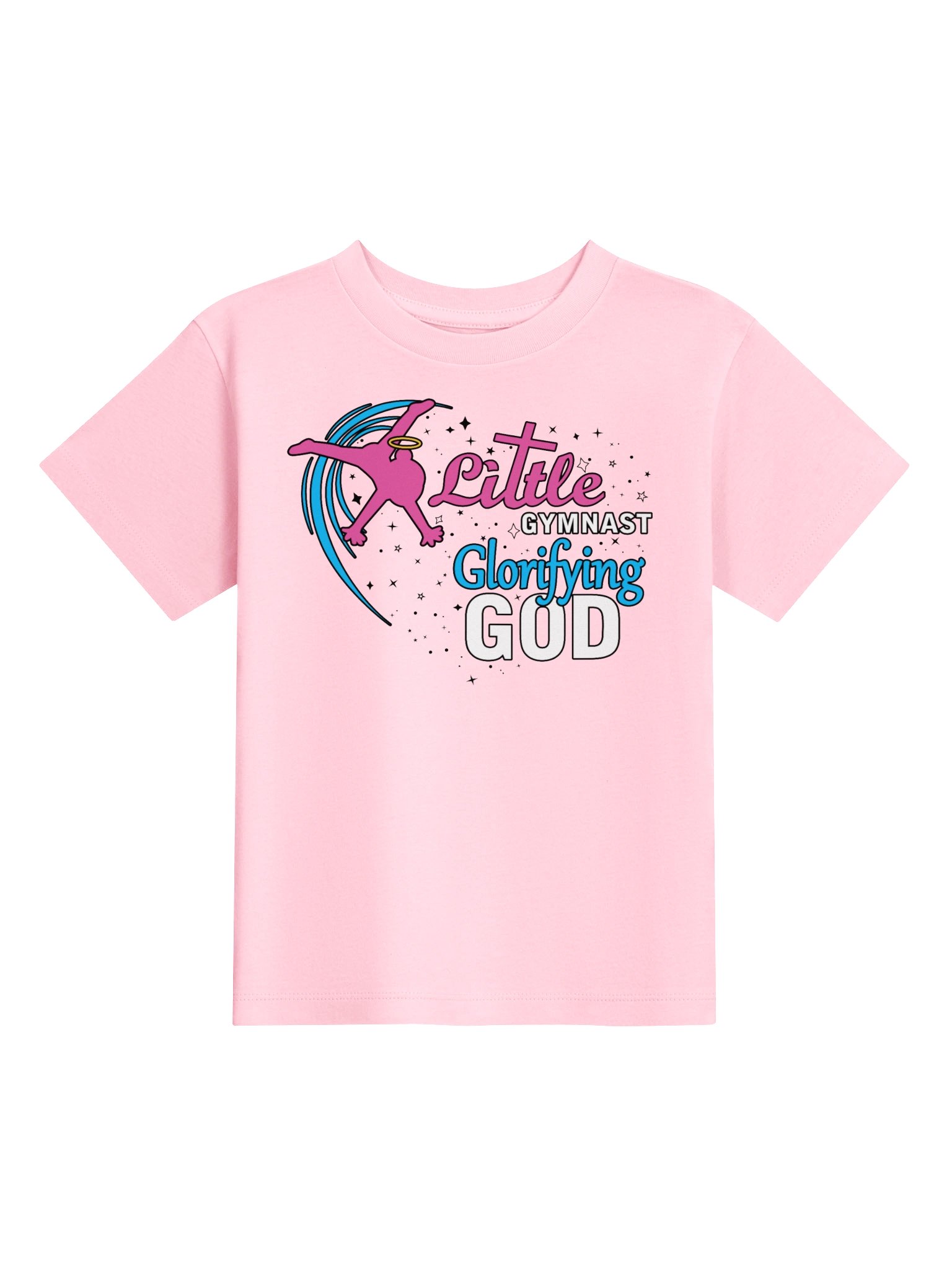 Little Gymnast Glorifying God (Toddler) T-Shirt PBW product image (3)