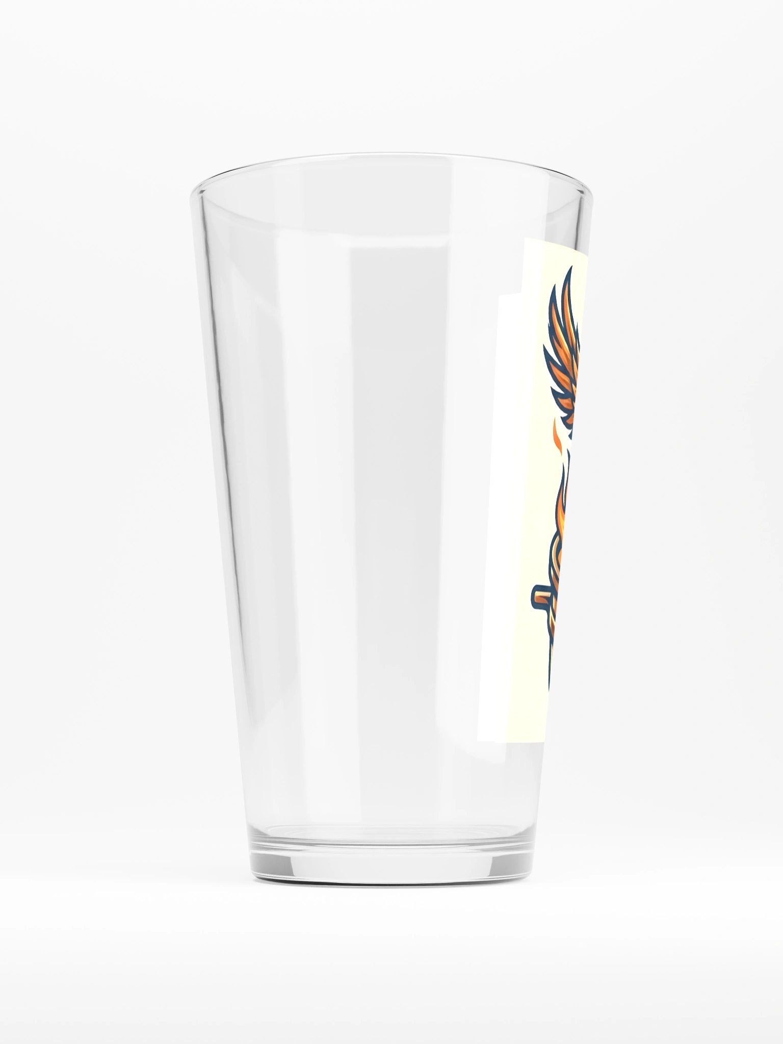 Prometheus_Pyrography - Pheonix, Tall Glass product image (2)
