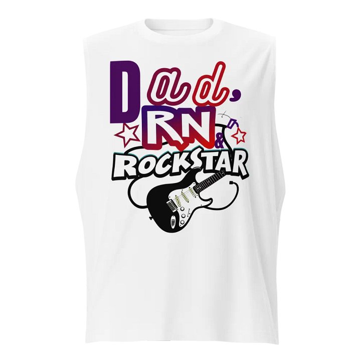 Rockstar Vibes Muscle Tank product image (1)