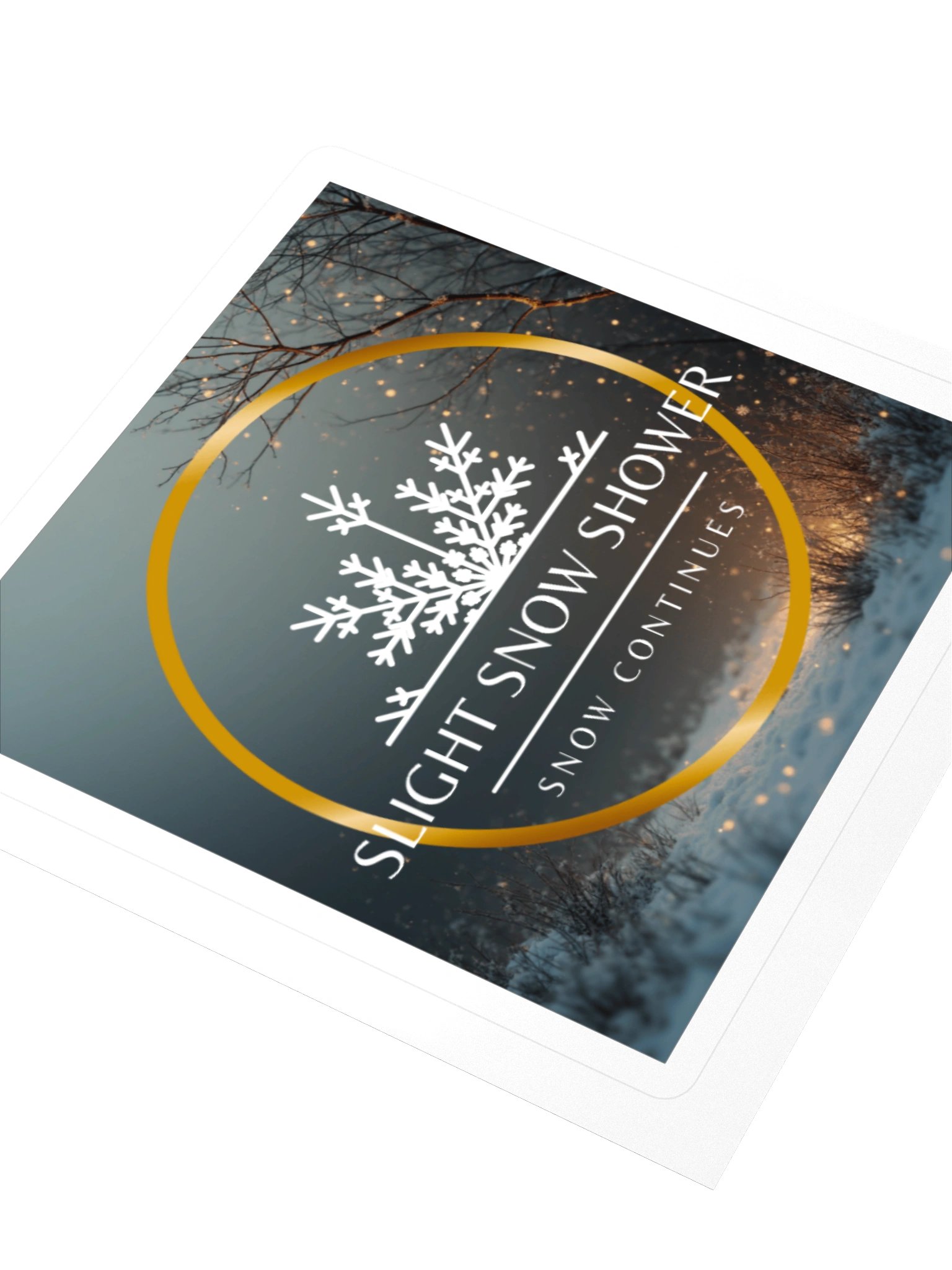 SlightSnowShower Sticker product image (9)
