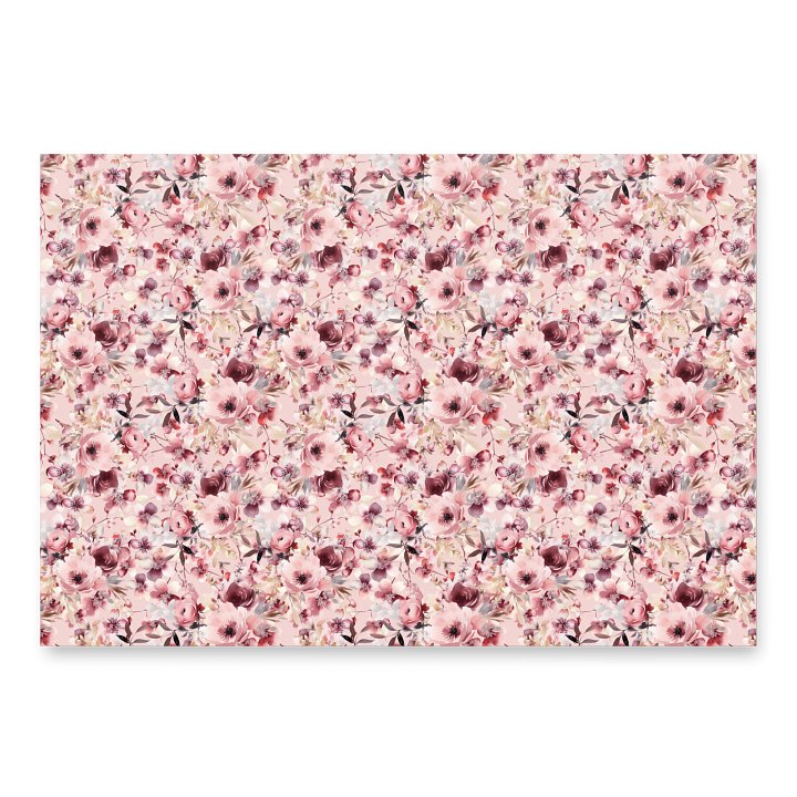 Pink Roses Garden Paper Sheets product image (1)