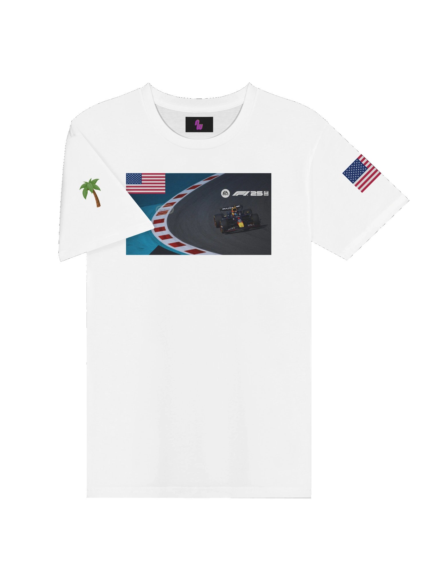 NyteWatch F1 25 Episode 6 Miami GP Unisex T-Shirt product image (3)