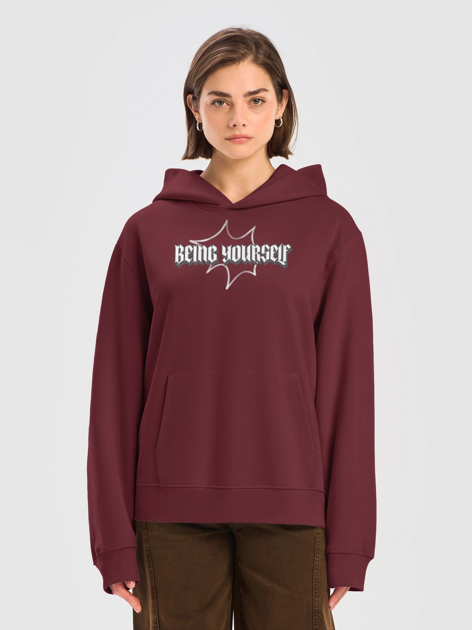 Being Yourself Gothic Starburst Hoodie product image (37)