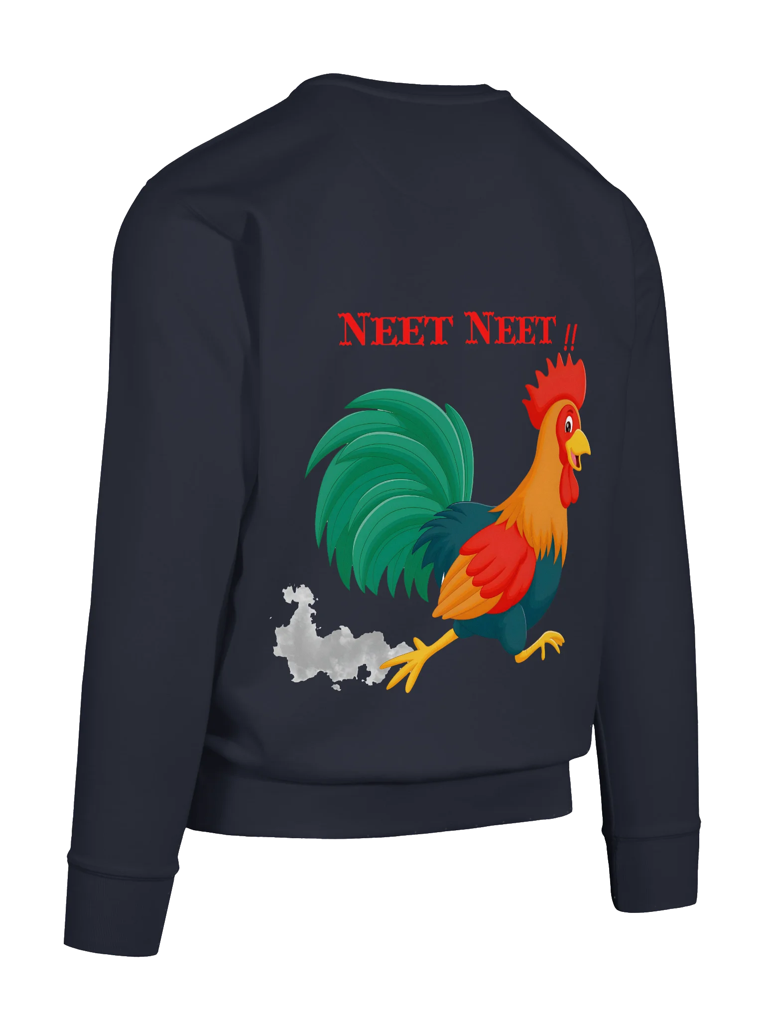 "NEET NEET !!" Running Rooster Sweatshirt product image (68)