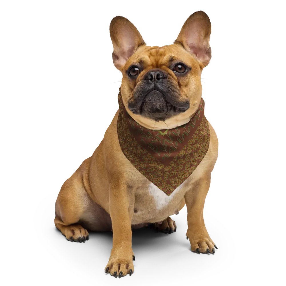 “Good Morning Wave” Bandana in Deep Red product image (5)