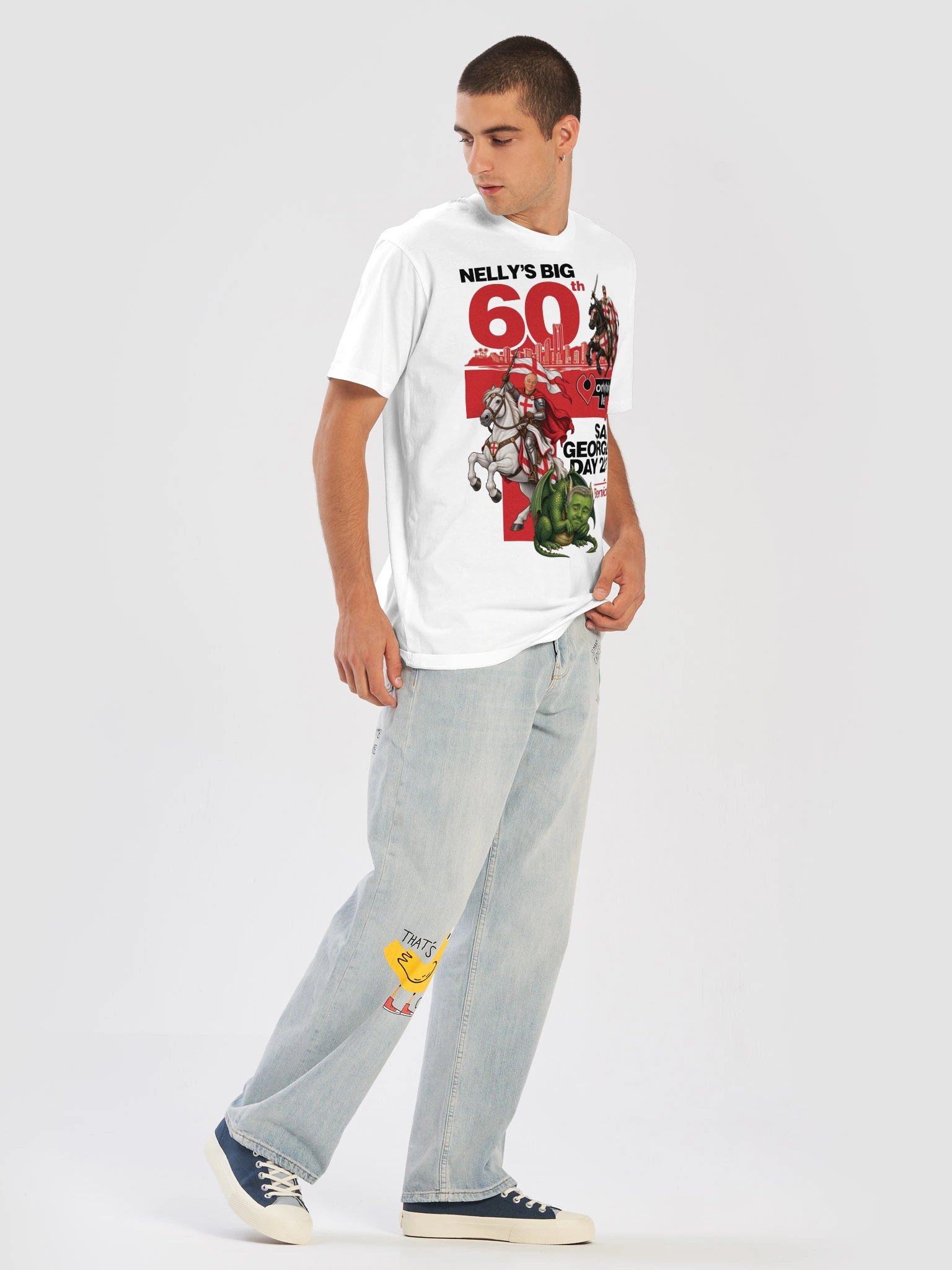 Nelly's 60th Saint George's Day Premium T-Shirt (DTFx print) product image (6)