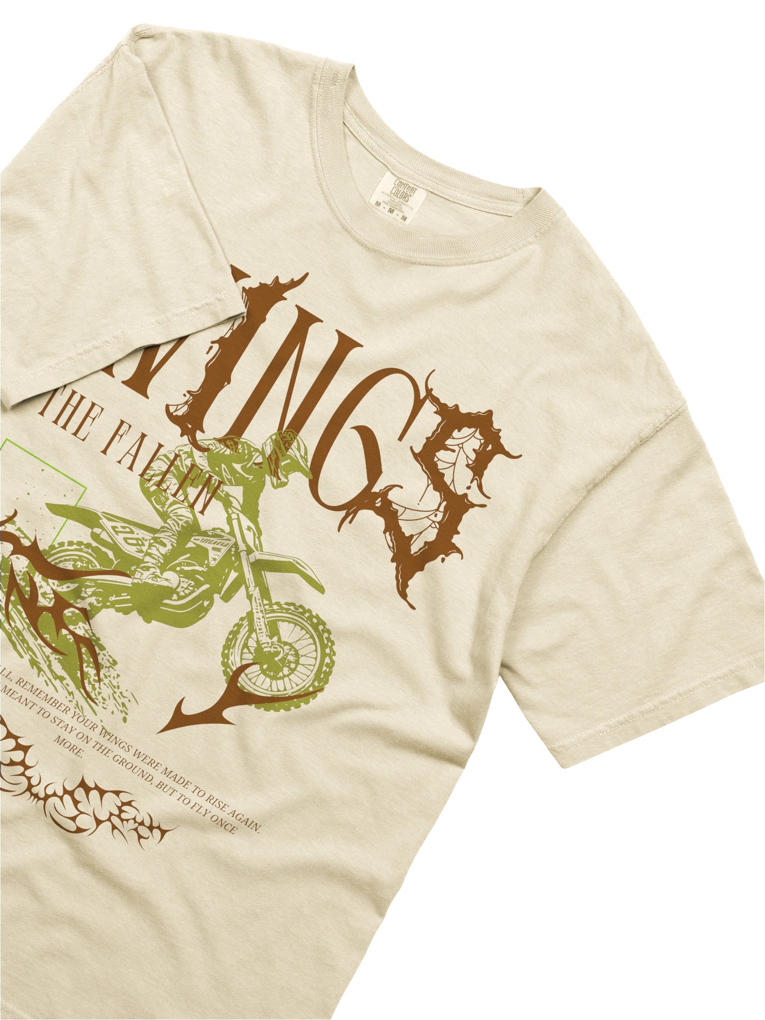 Wings Colored Graphic Tee product image (35)