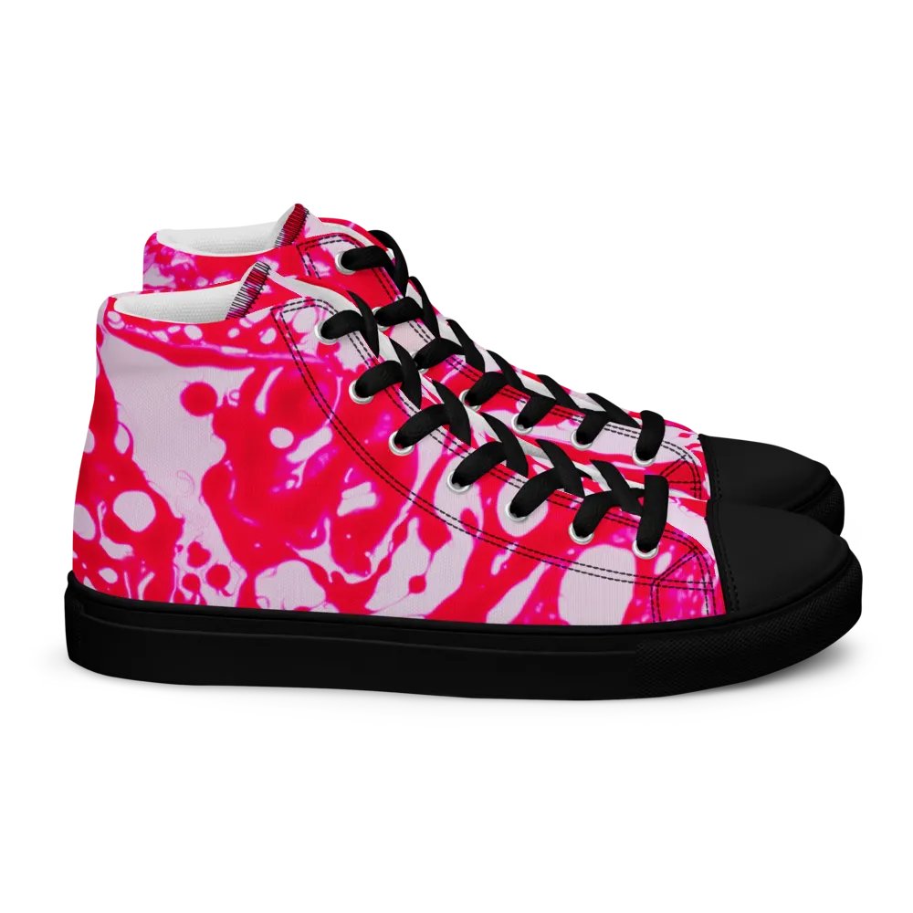 Men's High Tops: 'Drippy' product image (2)