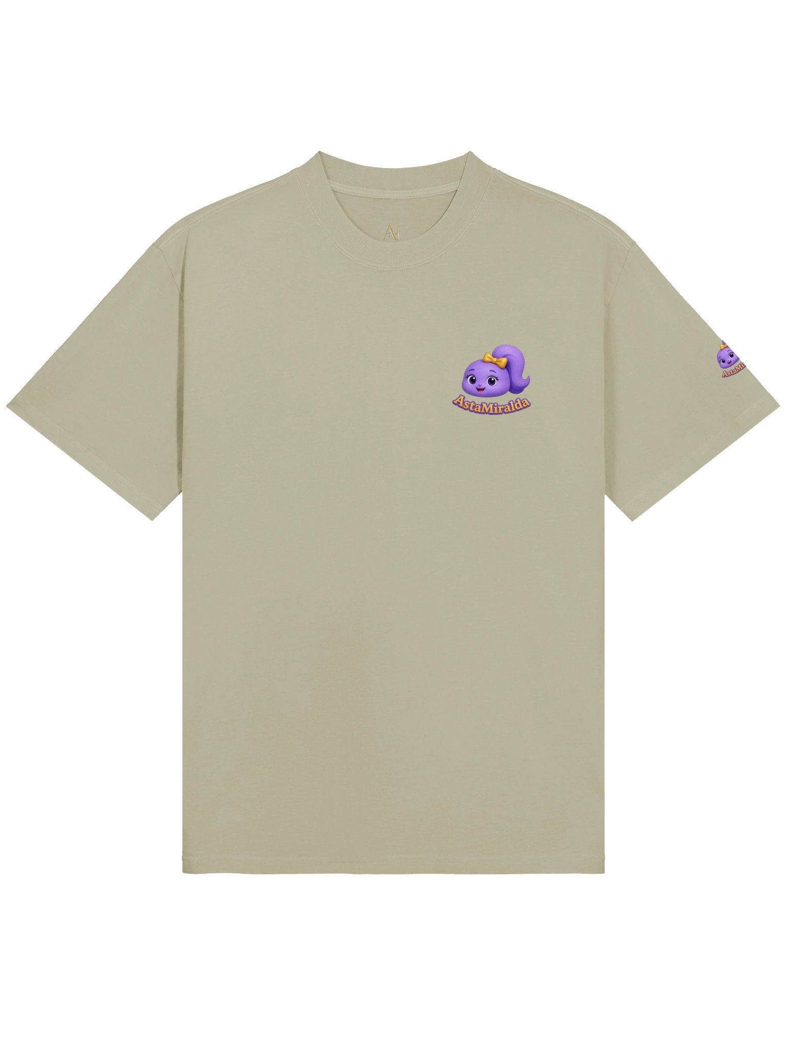 Bella — Premium Artistic Edition T-Shirt (Faded Bone) product image (1)