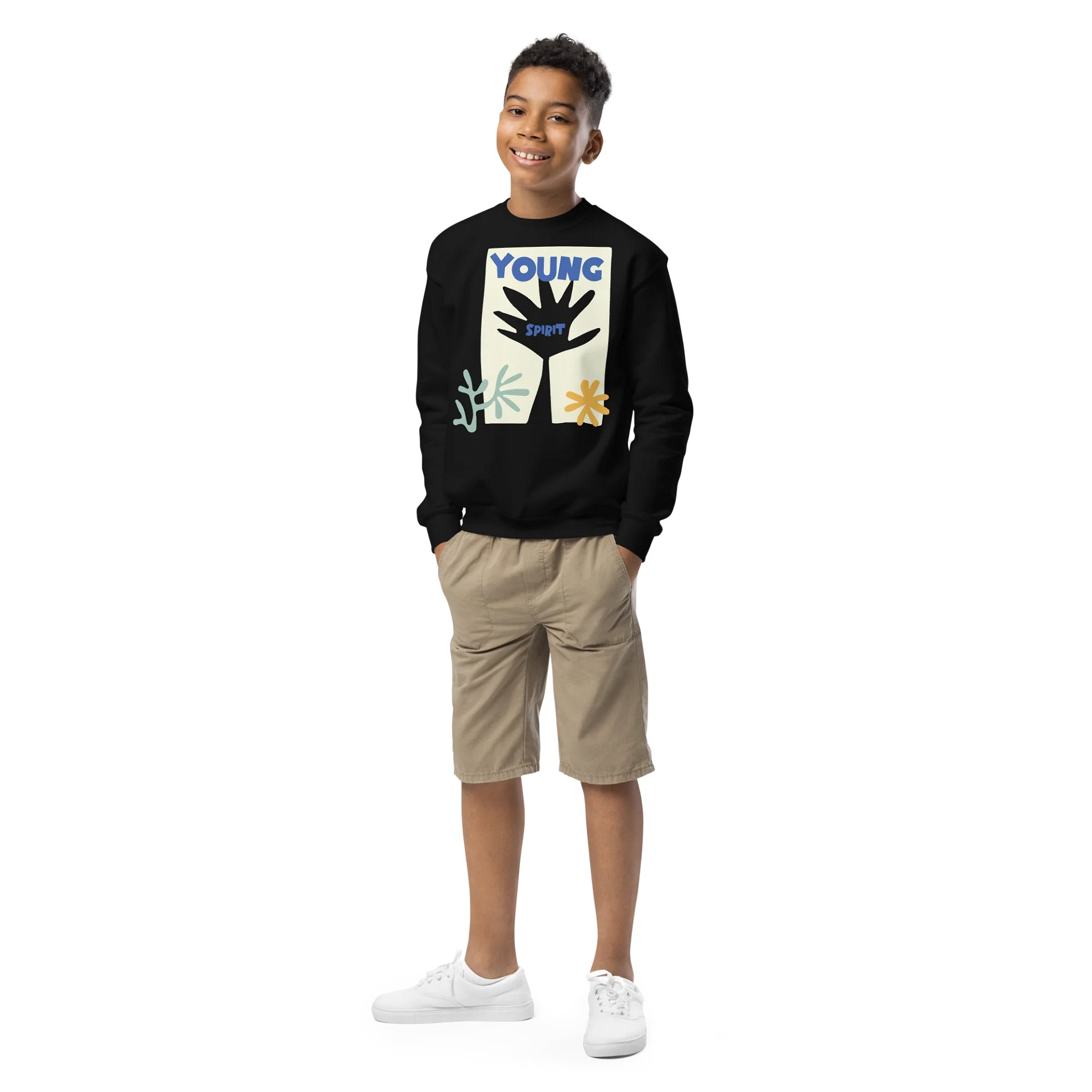 Young Spirit Crew Neck Sweatshirt product image (2)