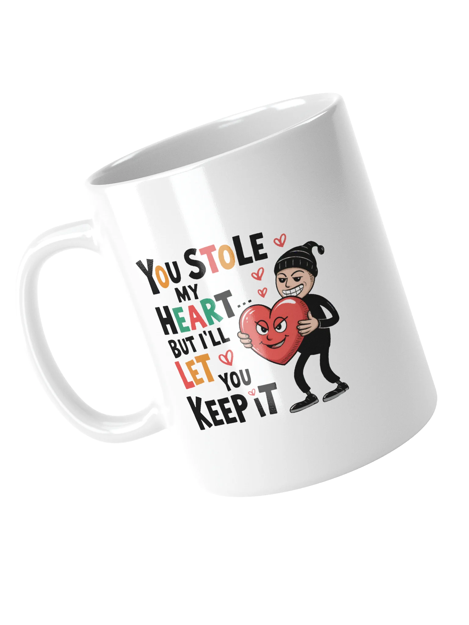 You Stole My Heart Valentine's Day Gift | Funny Love Mug | Cheeky Romance Gift product image (4)