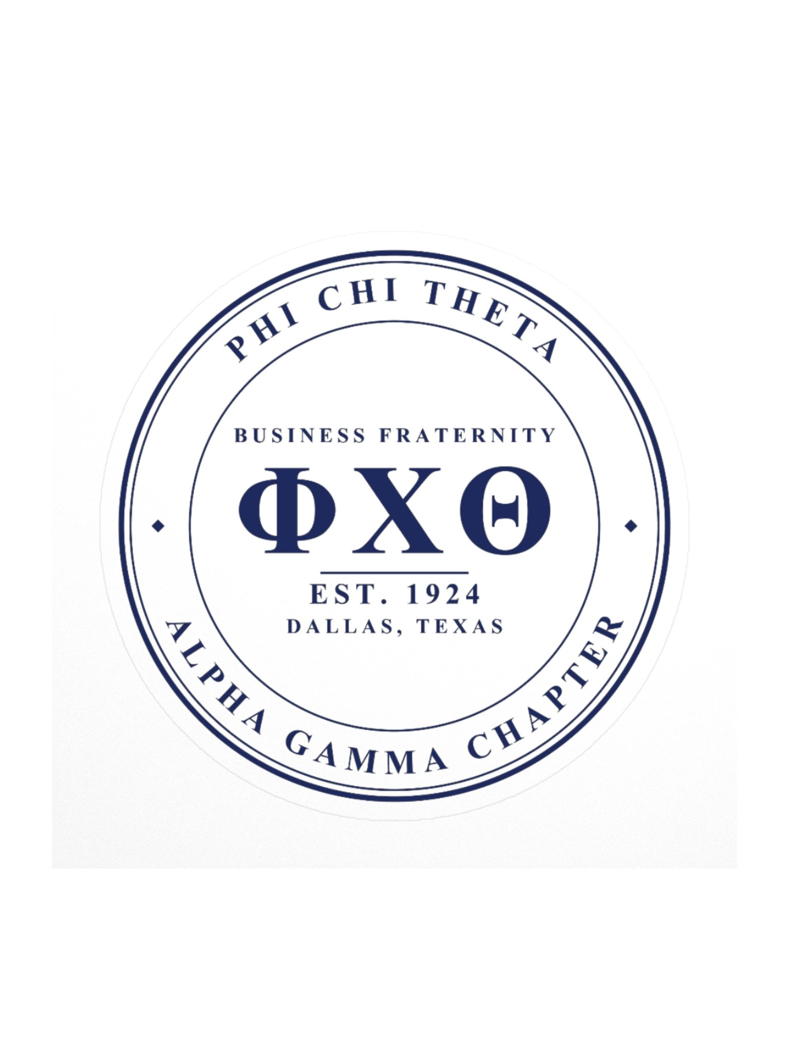 Phi Chi Theta Sticker product image (1)