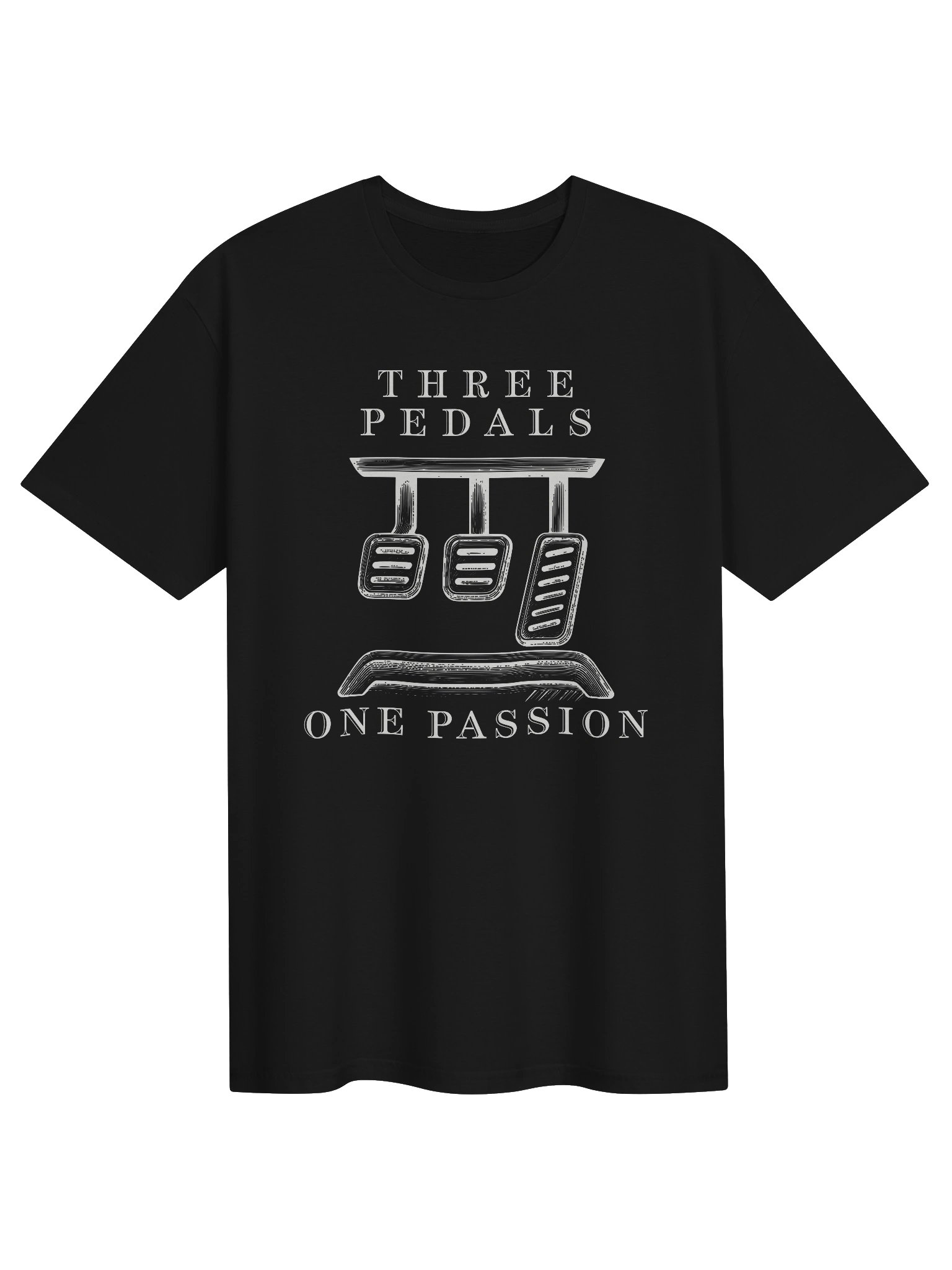 Three Pedals One Passion T-Shirt product image (1)