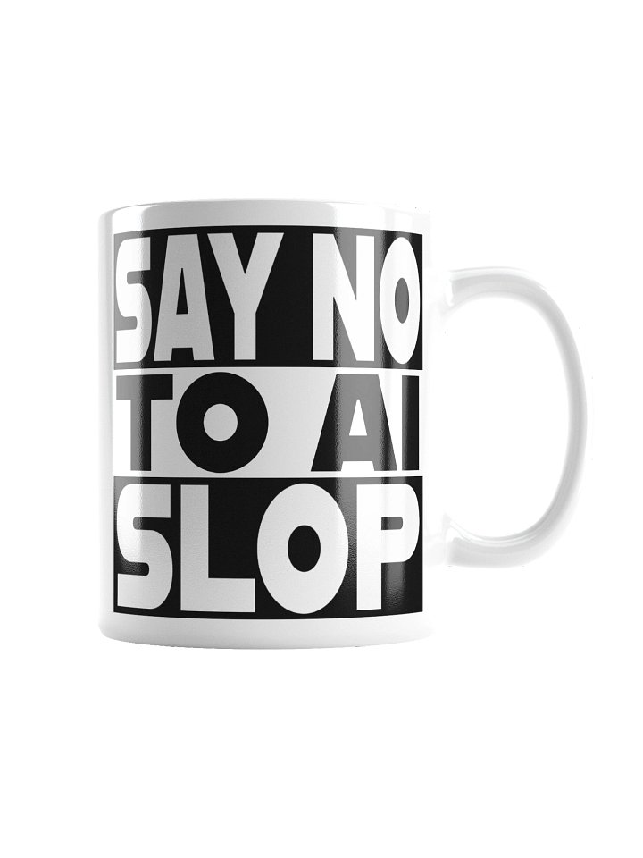 Say No To AI Slop Mug product image (4)