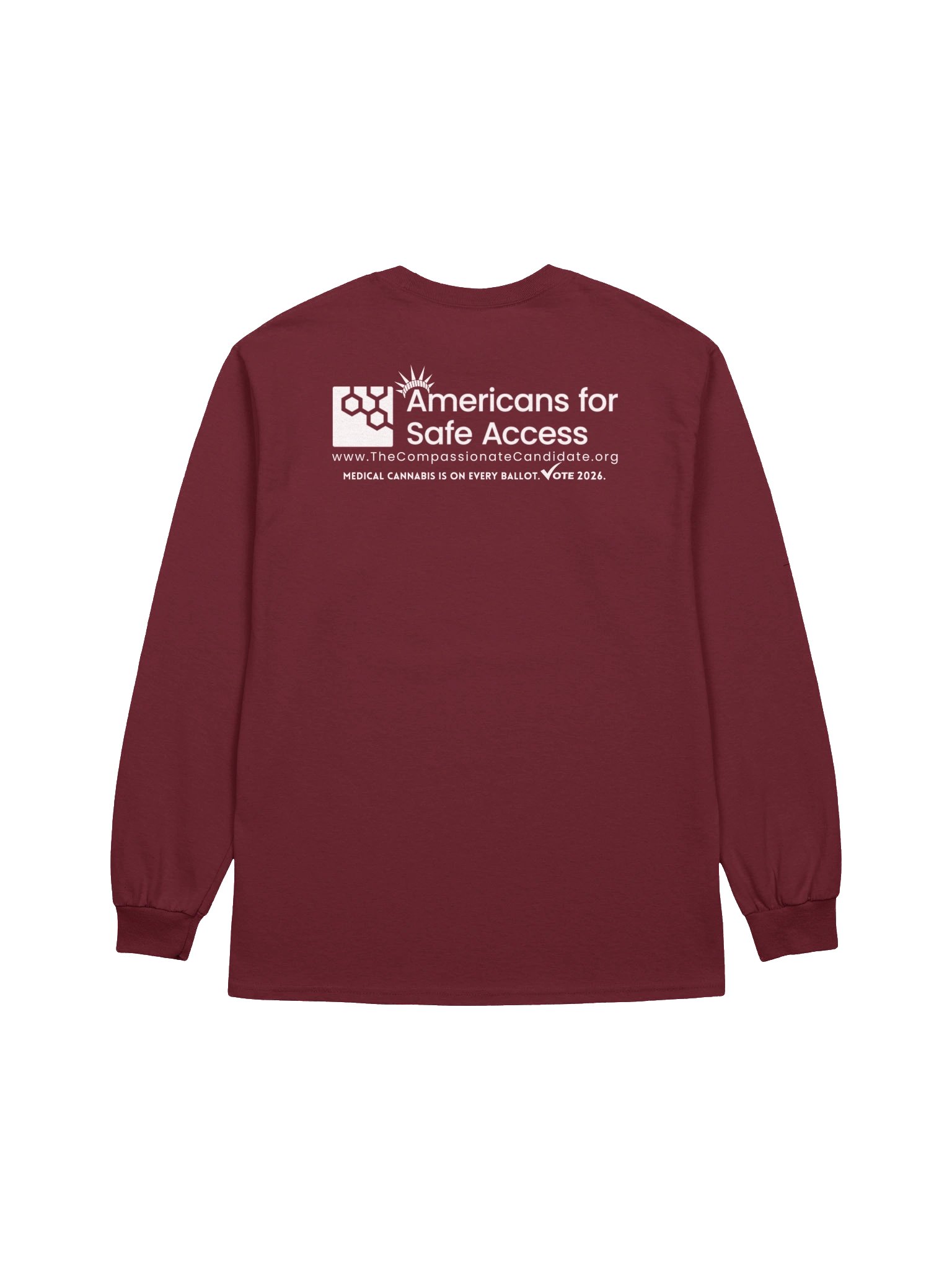 ASA's Vote Compassionate Candidates Unisex Long Sleeve Tee product image (6)
