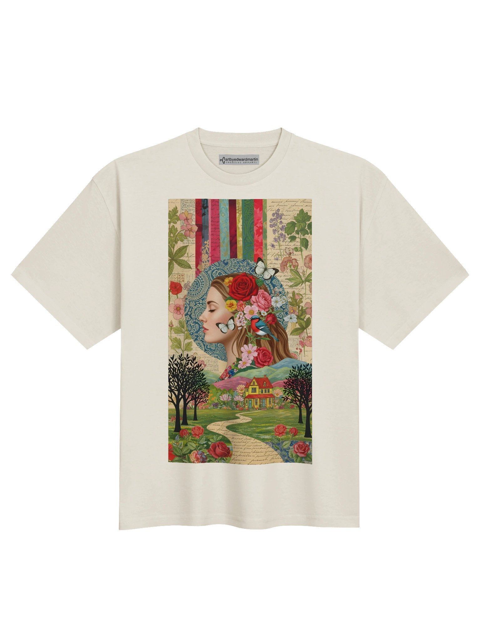Journey of the Heart Oversized Comfort: AS Colour Middleweight Tee product image (1)