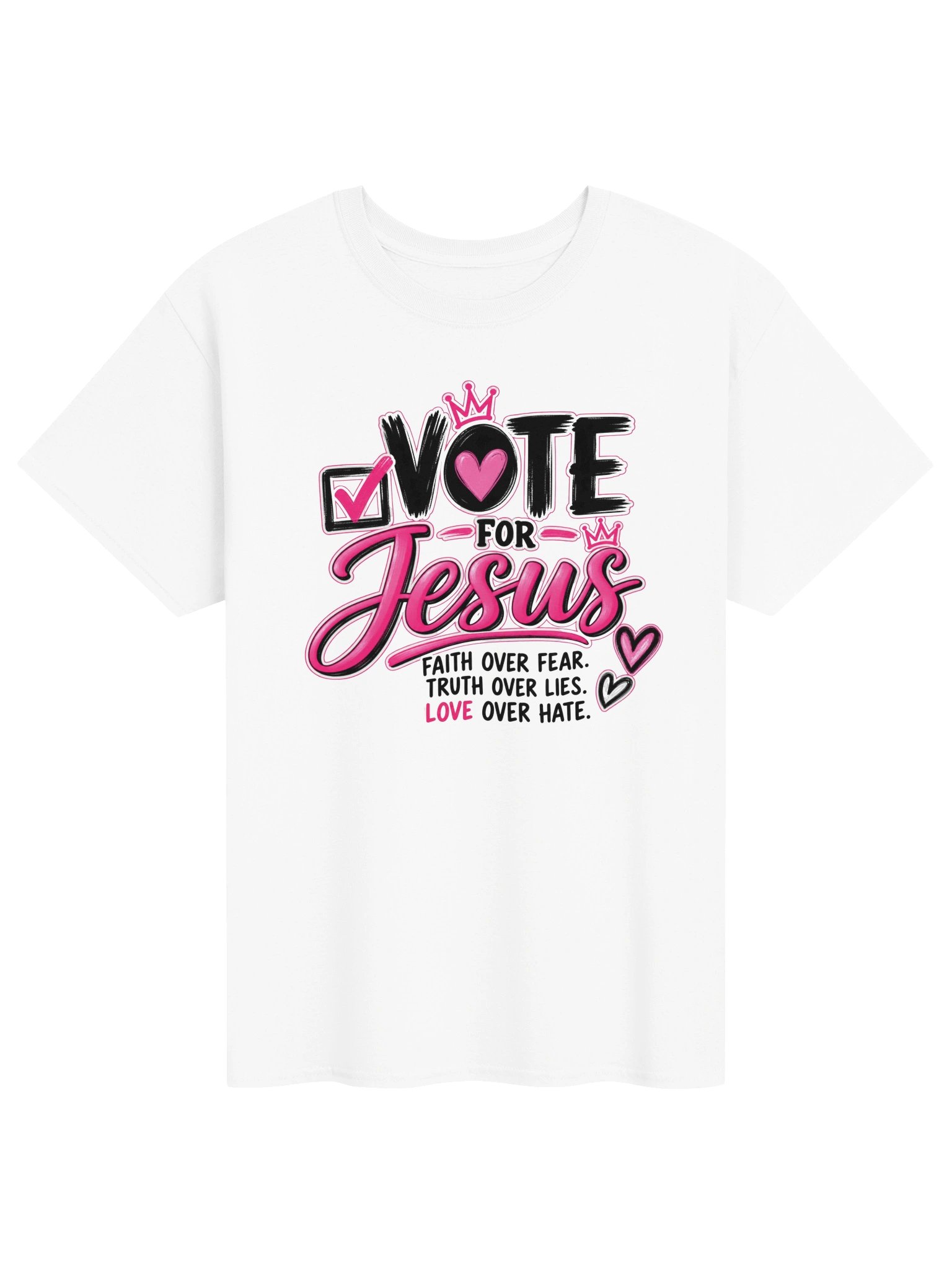 Vote for Jesus Graphic Tee product image (1)