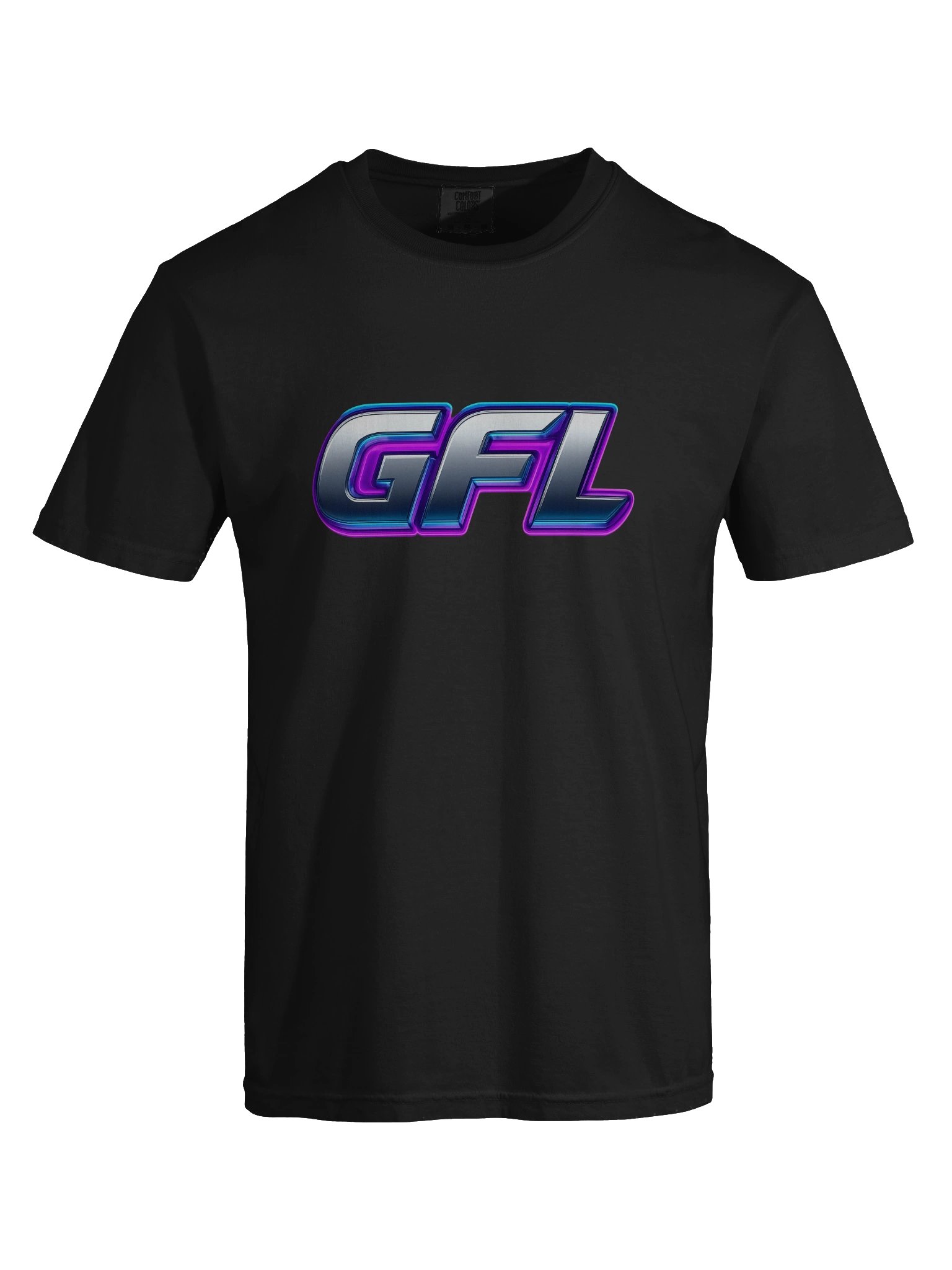 GFL Neon Chrome Logo T-Shirt product image (49)