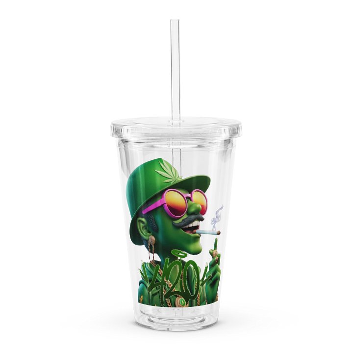 420 Green Vibes Double Wall Tumbler product image (1)