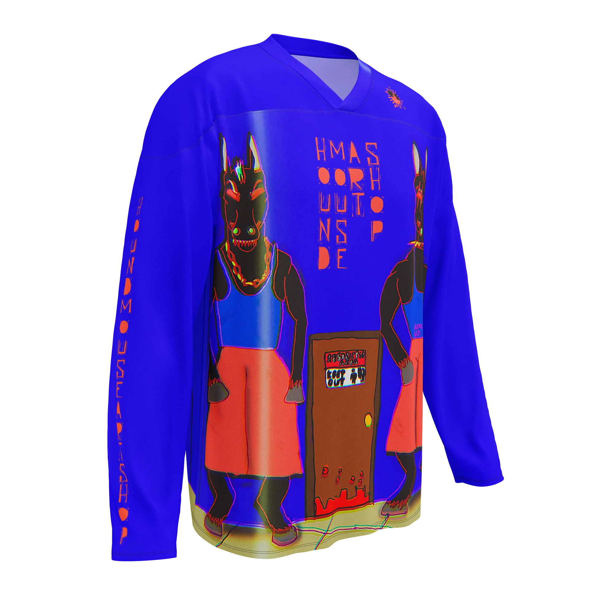 Ignacio & Pedro Eco Hockey Fan Jersey by Houndmouse Art product image (1)