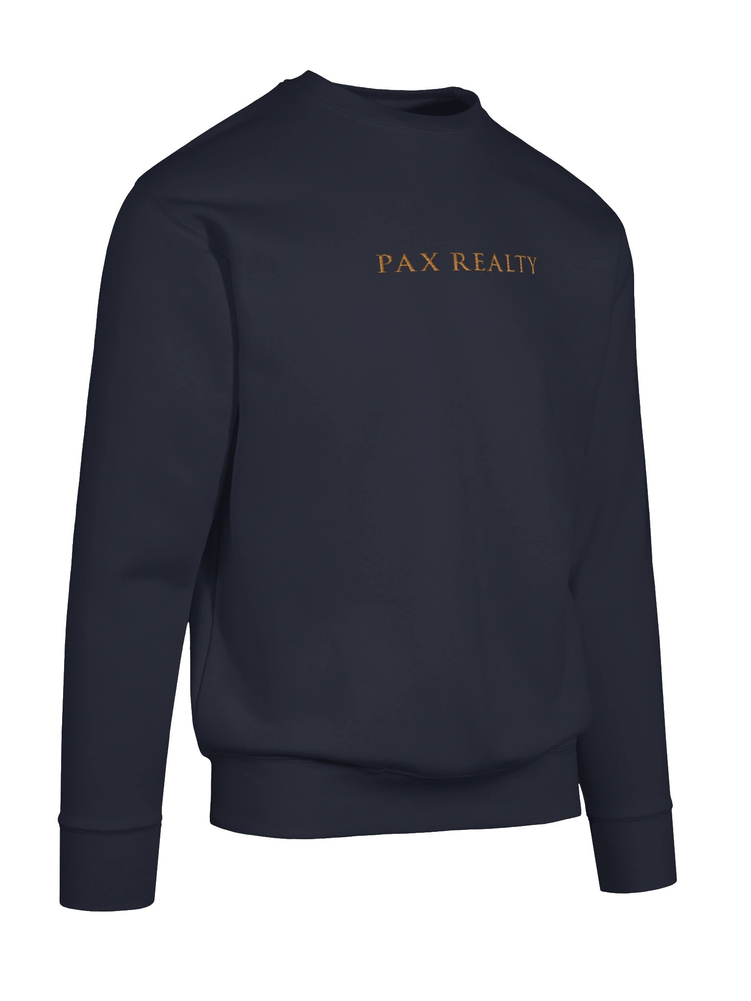 Pax Realty Crewneck (Navy, Gold Thread) product image (10)