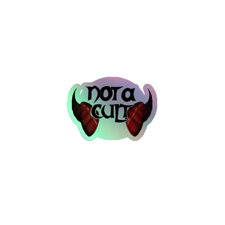 Not a Cult Sticker product image (1)