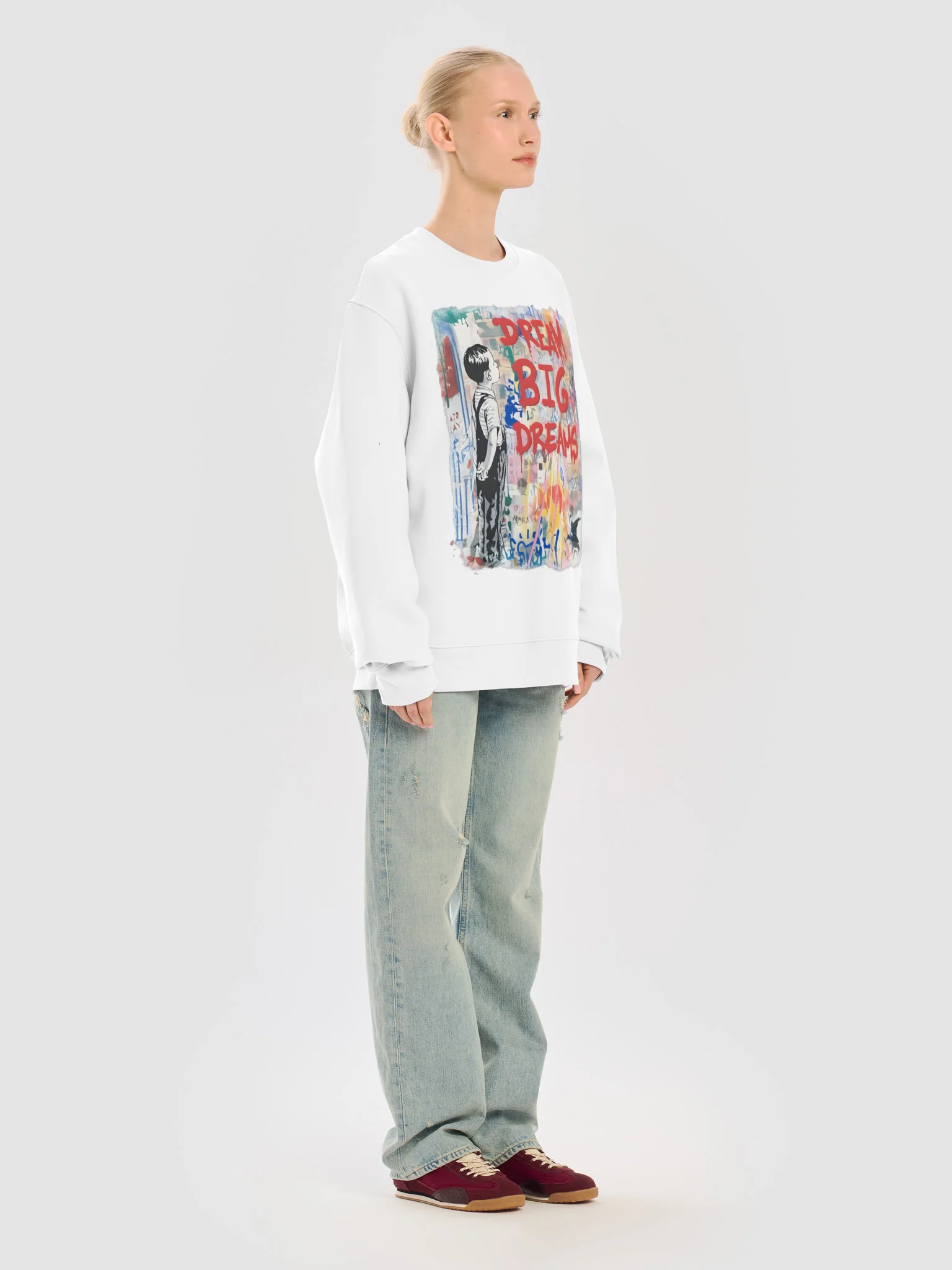 Dream Big Dreams Oversized Sweatshirt product image (11)