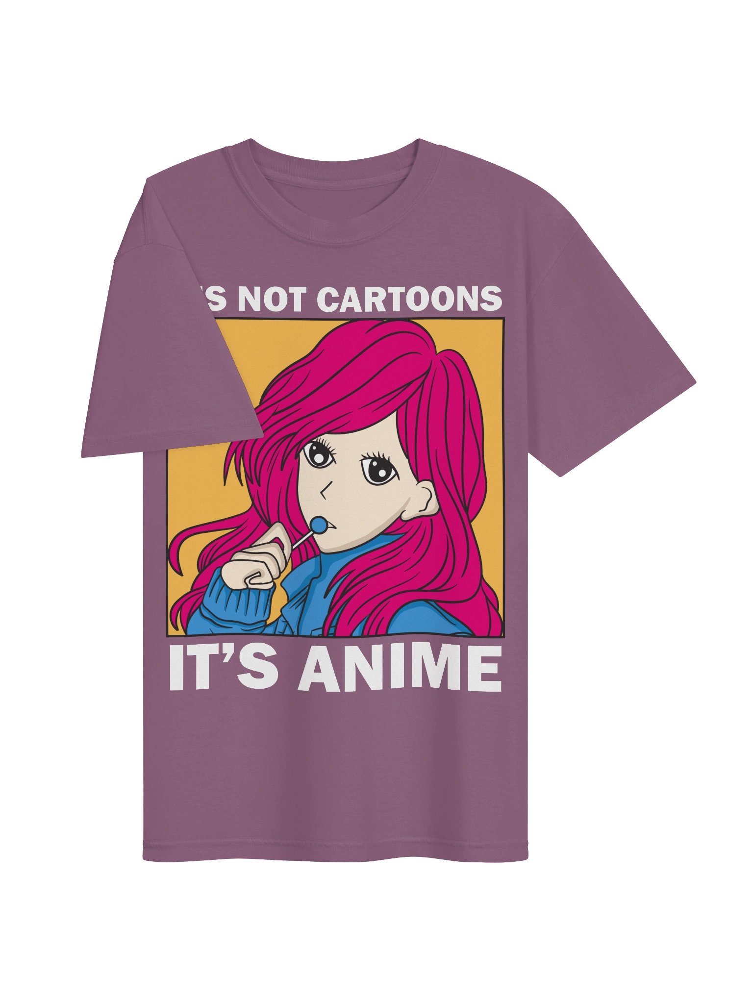 It’s Not Cartoons It’s Anime Unisex T-Shirt product image (3)