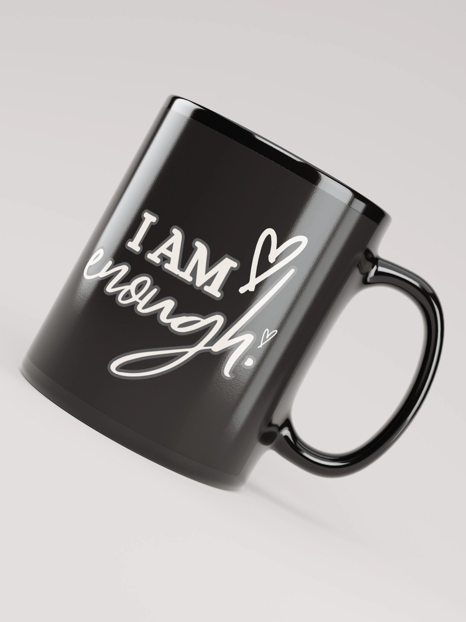 I Am Enough Mug (Black) product image (7)