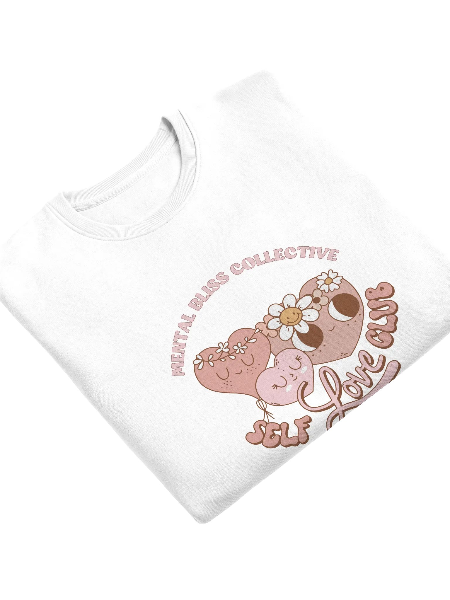 "Self Love Club" Unisex Eco Sweatshirt – Join the Movement of Self-Care product image (5)