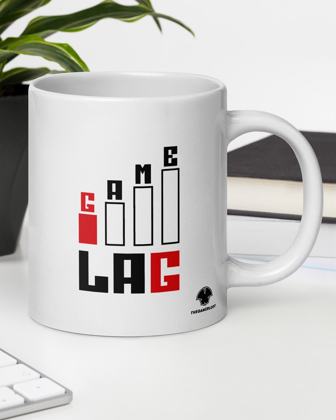 GAME LAG - White Glossy Mug. Double Side product image (13)