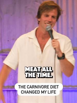 Stoked on the Carnivore Diet. Come see me live!  Tonight - Los Angeles, 10/15 - Boston, 10/16 - Austin, 10/18 - Houston, 11/7 - Spokane, 11/8 - Tacoma. 🎟️ link in bio! 