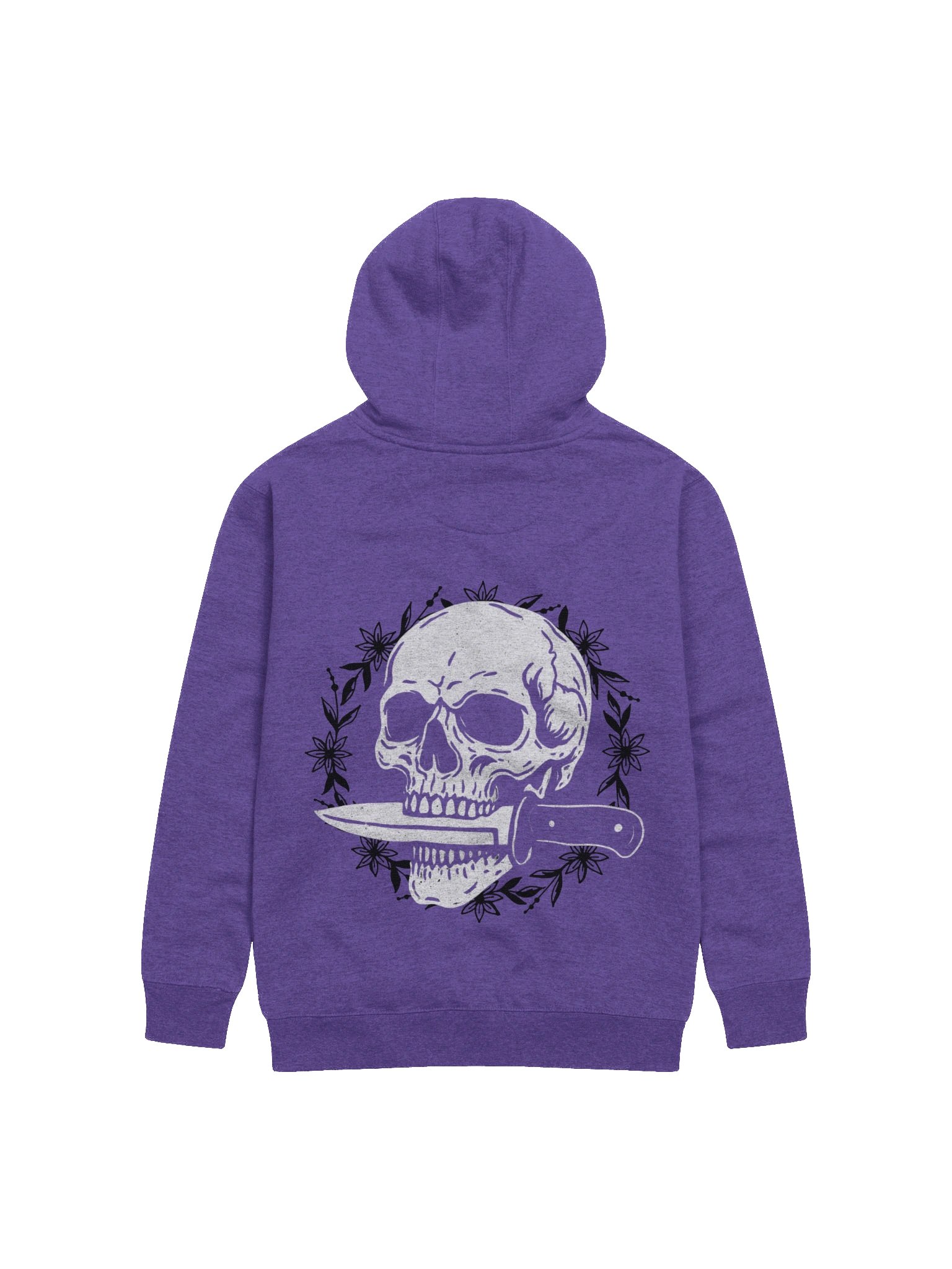 Skull & Knife - Unisex Hoodie (Purple) product image (2)