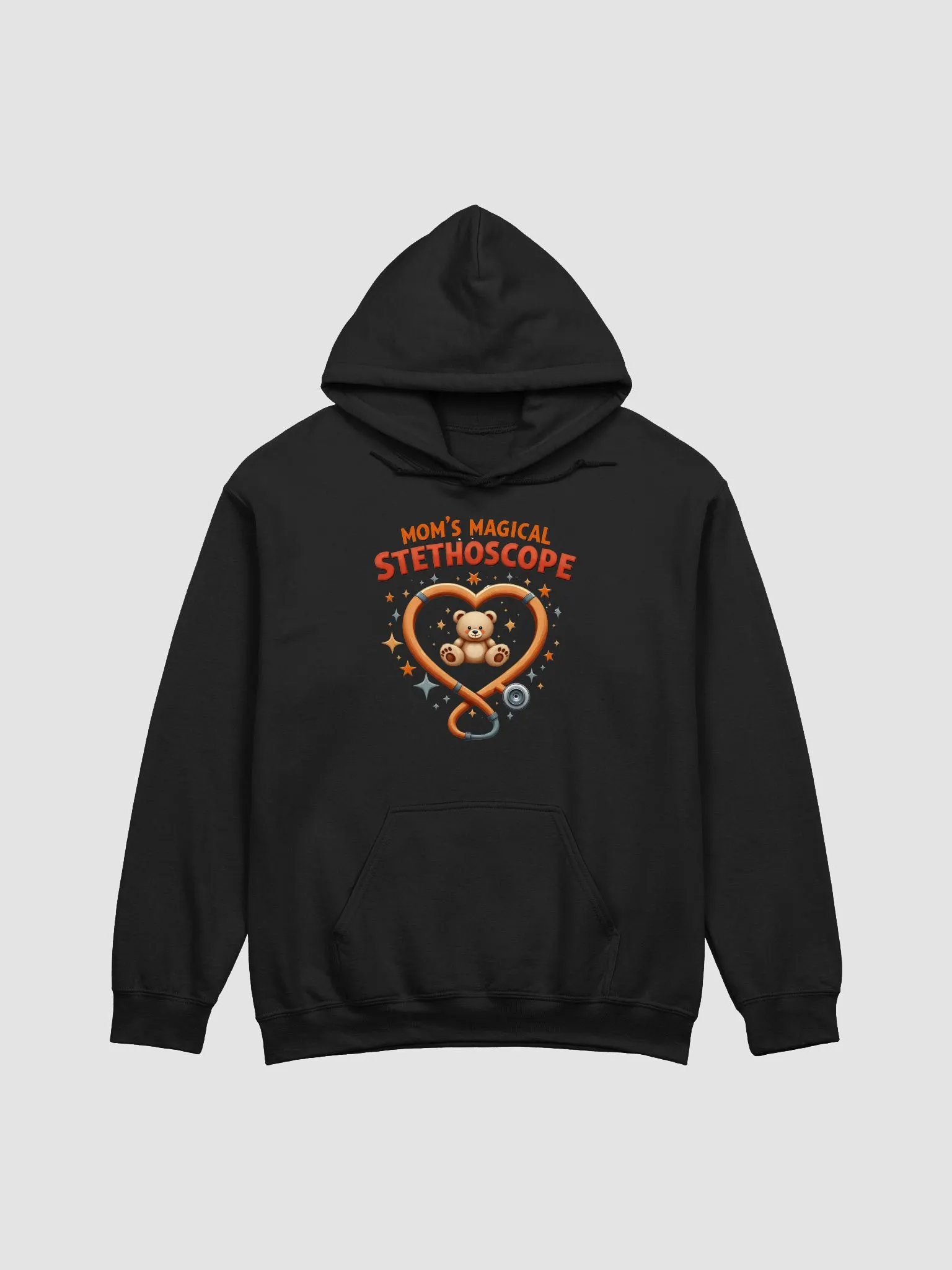 Mom's Magical Stethoscope Heart Hoodie product image (9)