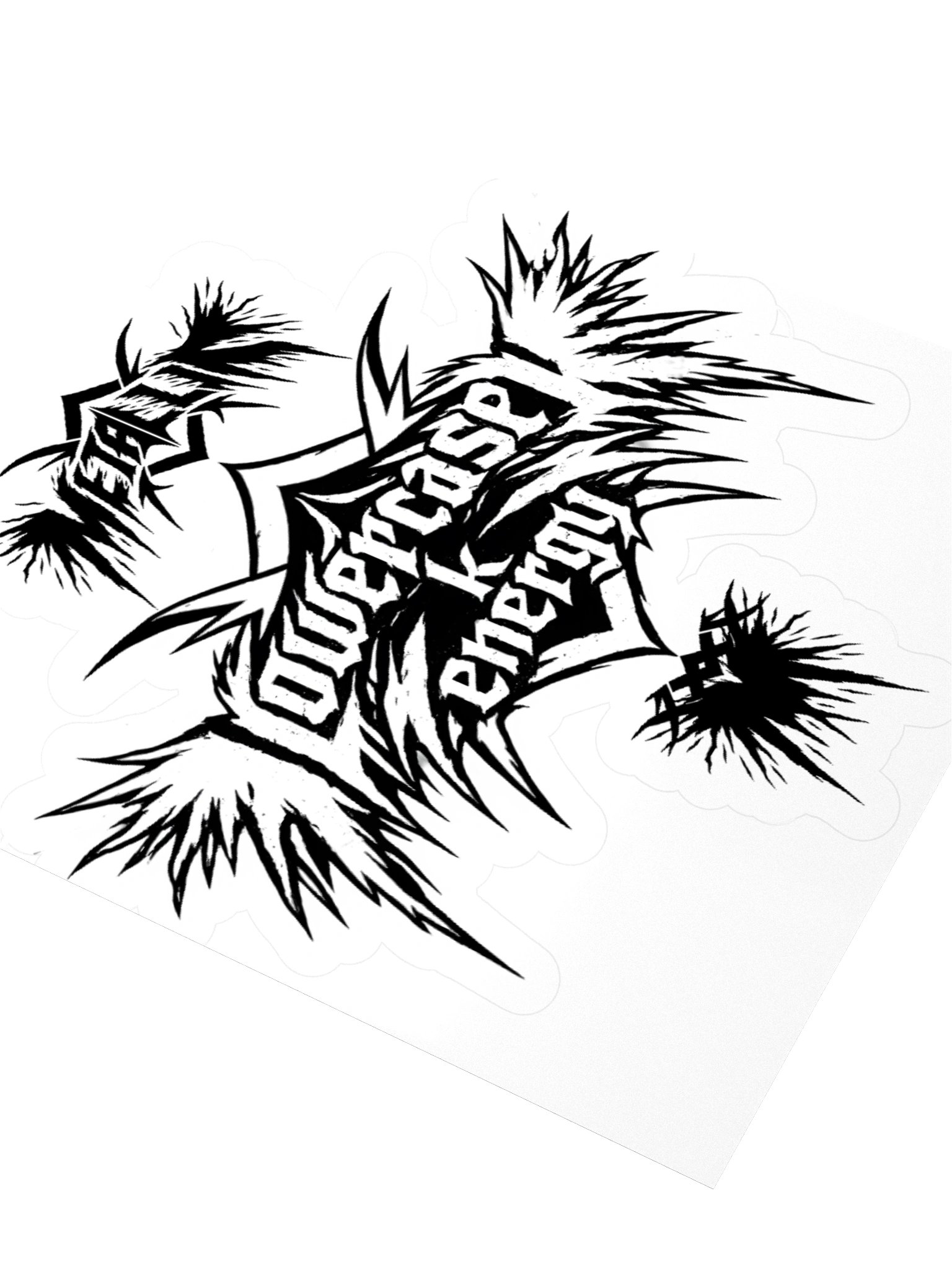 LOWERCASE k ENERGY STICKER product image (9)