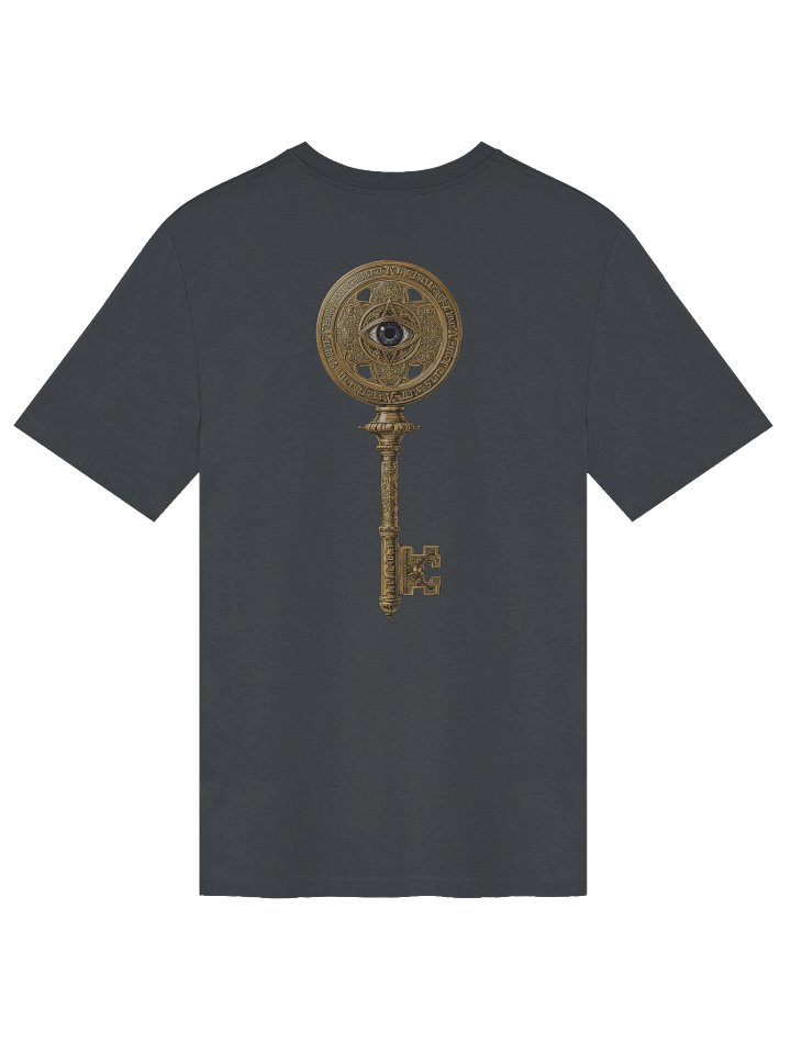 The Gatekeeper’s Key – India Ink Grey Manuscript Edition (Front & Back Print) product image (2)