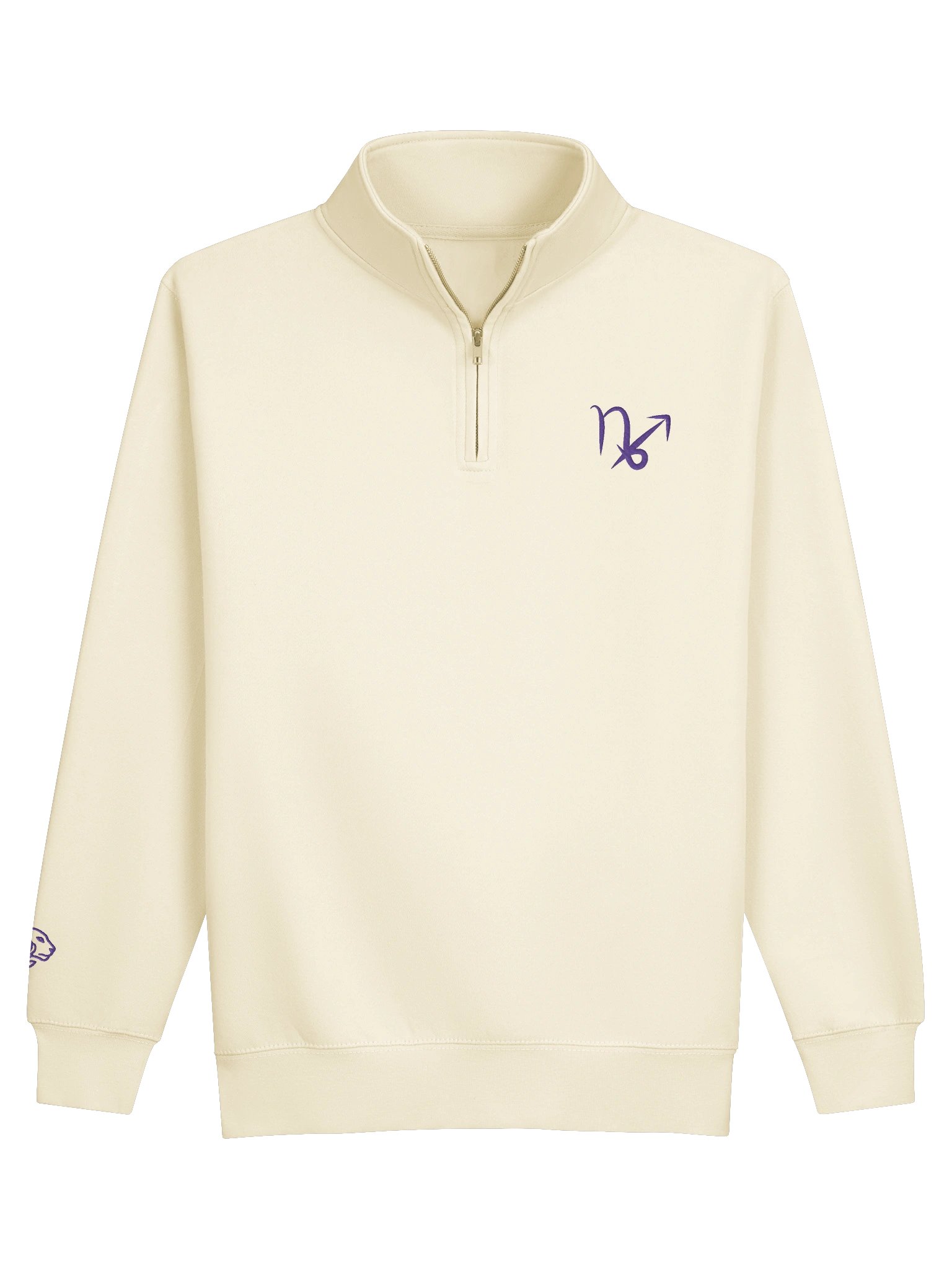 sagittarius capricorn cusp quarter zip product image (1)