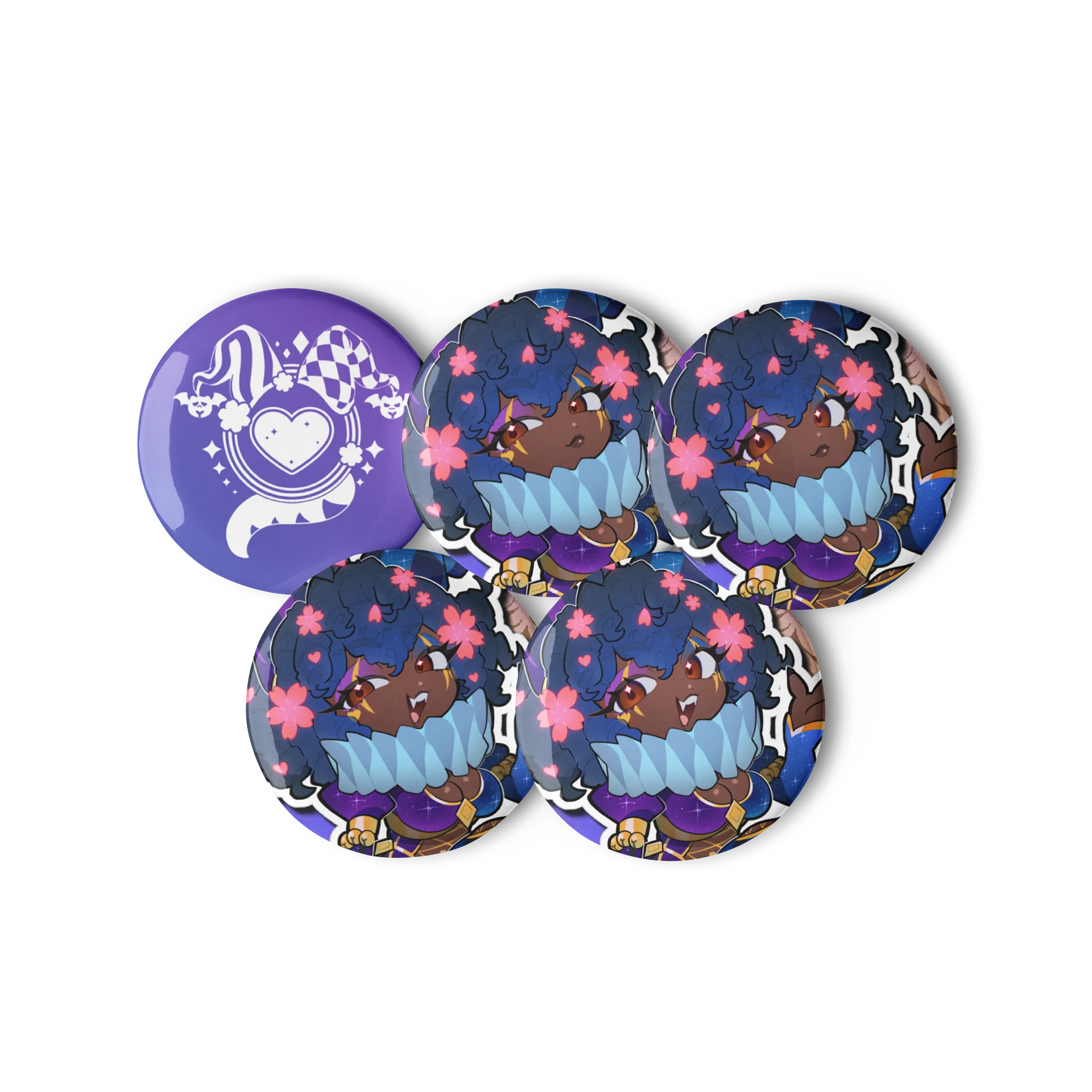 Jay Button Pin Set product image (2)