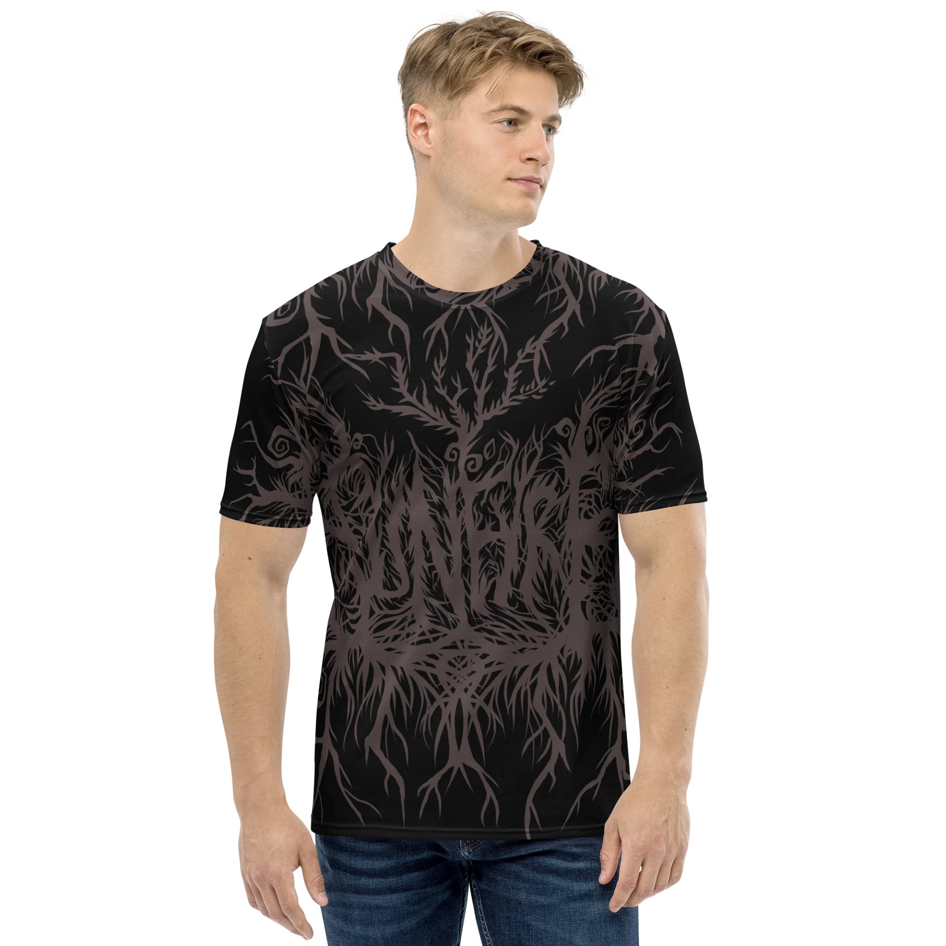 Sunfyre Gray Metal Logo All Over product image (2)