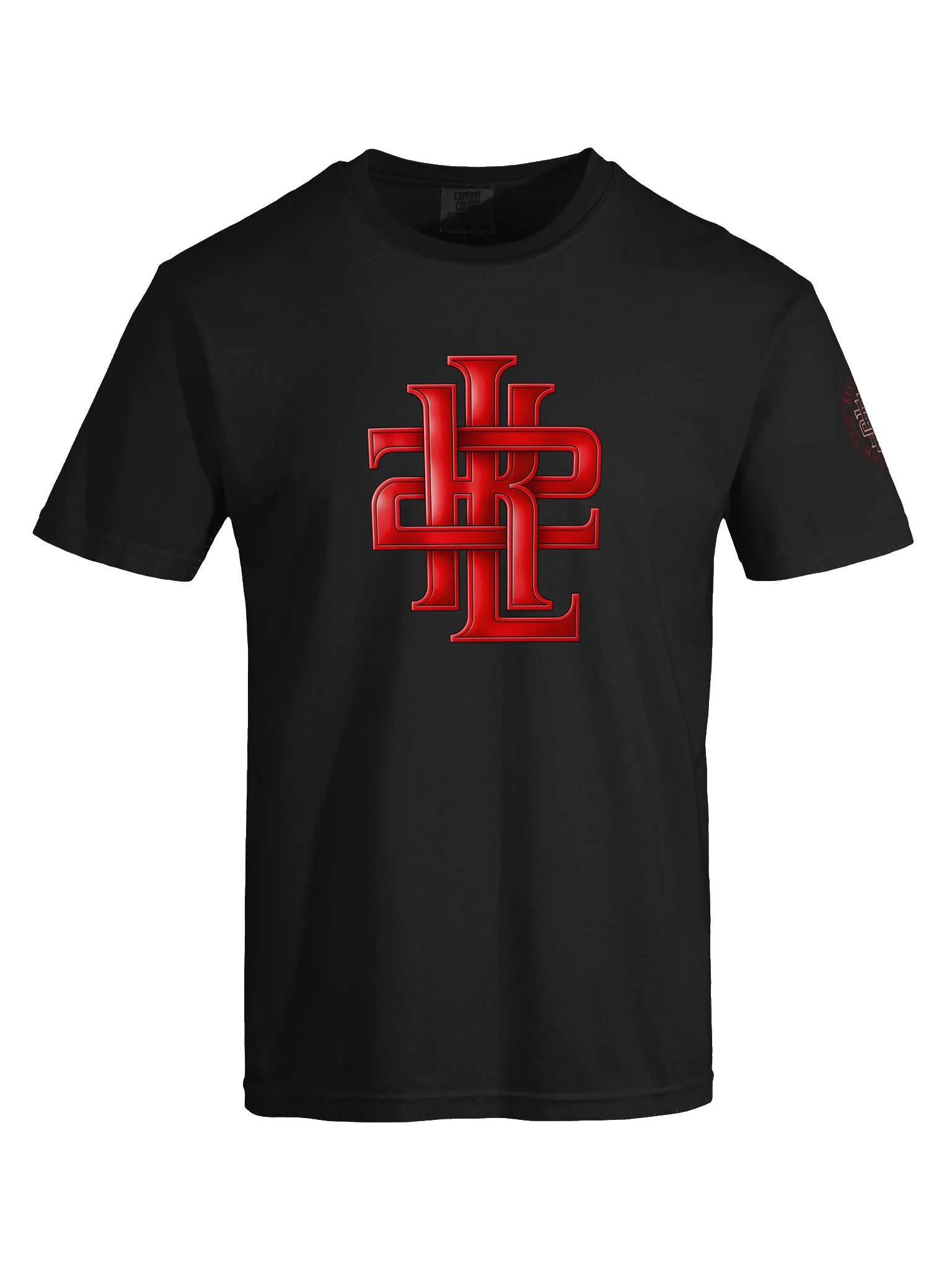 Glossy Red Monogram Emblem Tee product image (35)