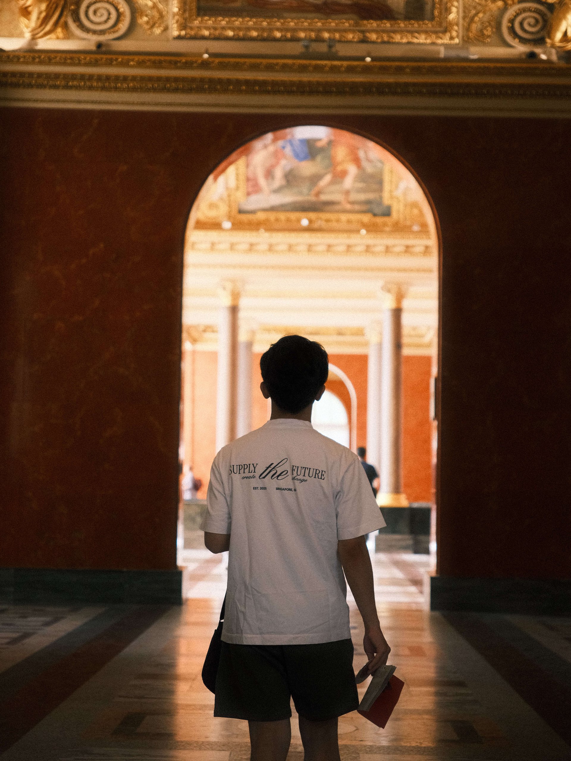 [PRE-ORDER] Create the Change Tee — Frost White™ product image (6)