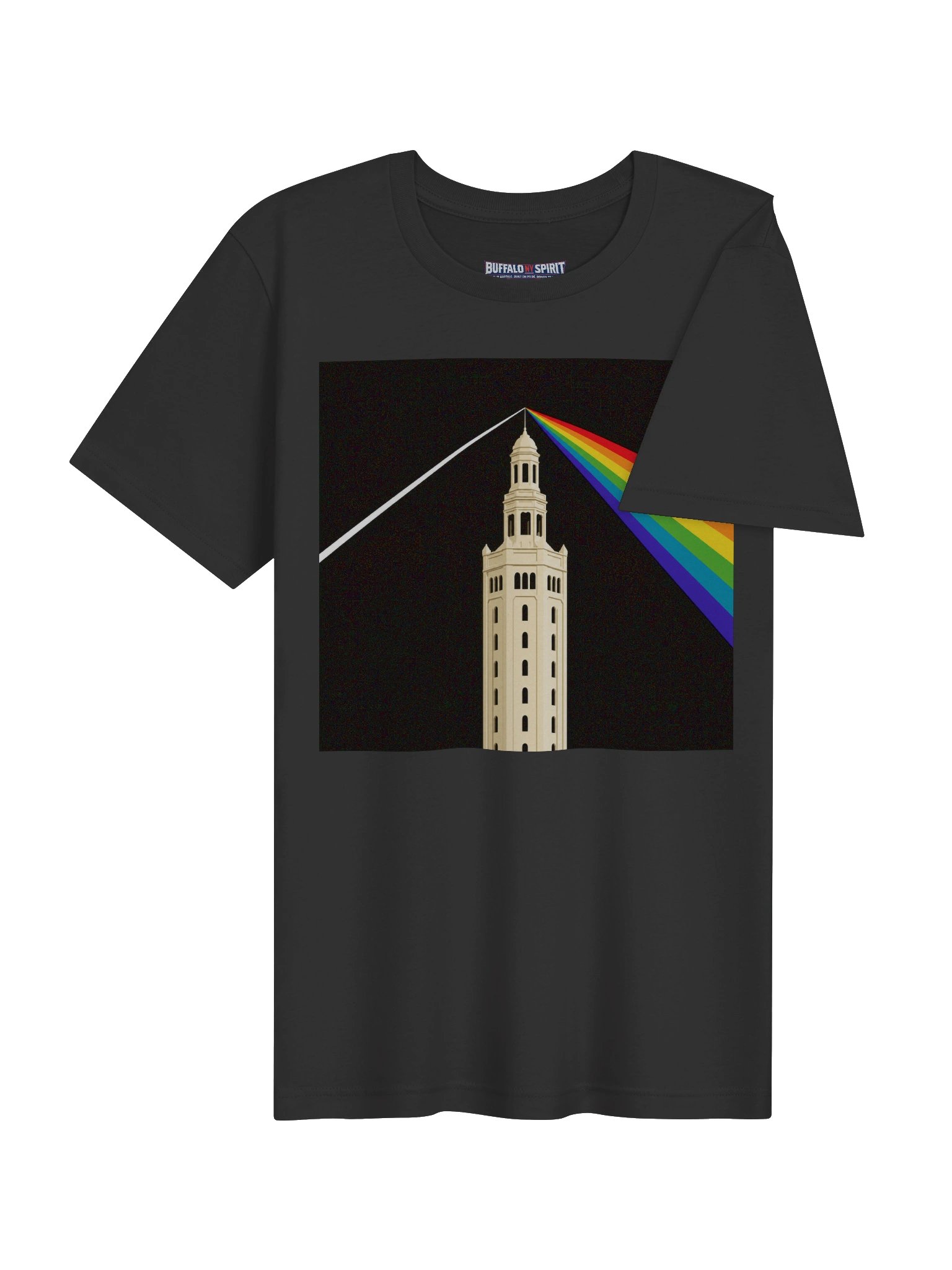 Dark Side of the Tower – Buffalo Prism Tee product image (4)