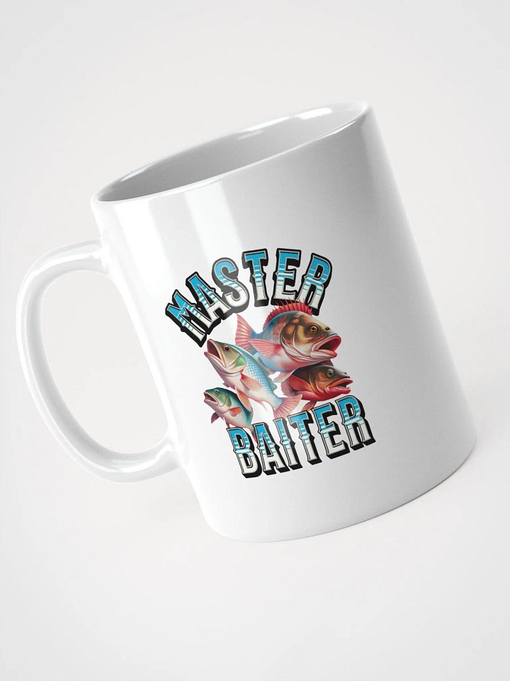 Master Baiter Fishing White Glossy Mug product image (2)