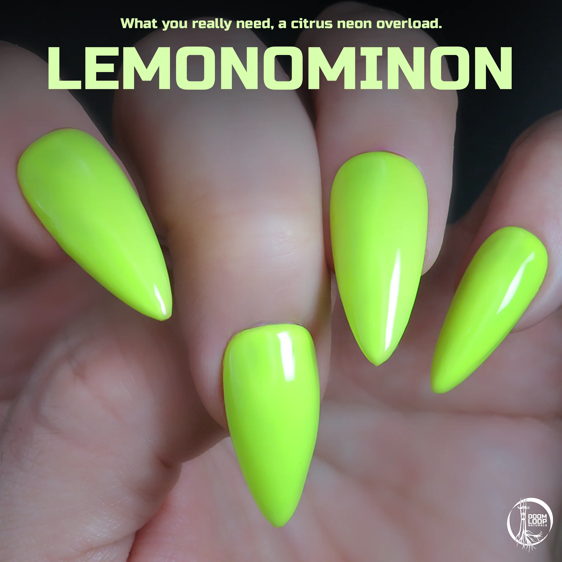 LEMONOMINON - Neon Yellow Nail Polish product image (1)