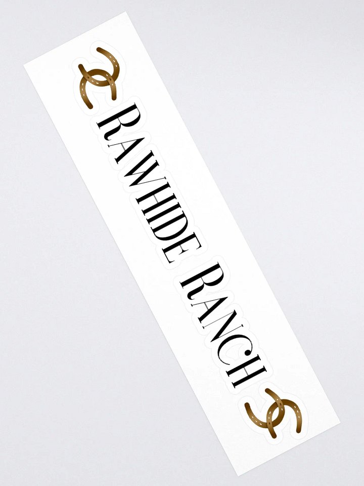 Rawhide Ranch Long Logo Kiss Cut Sticker product image (2)