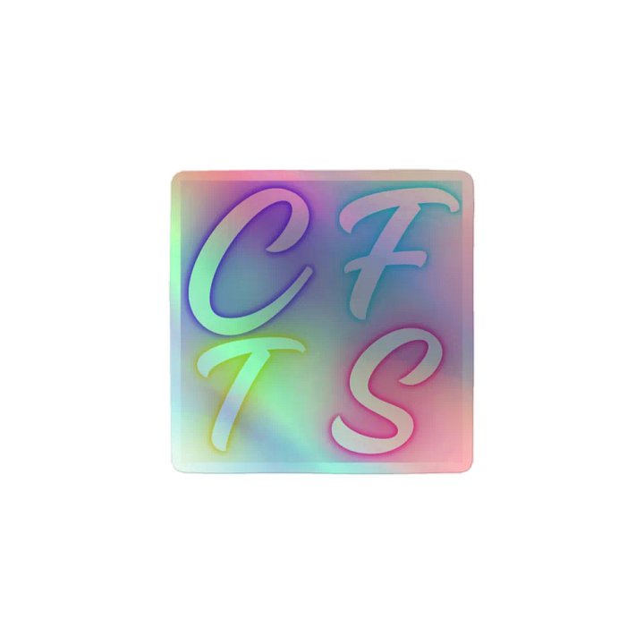 CFTS Holo Sticker product image (1)
